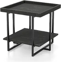 IDF-4344E Prakers Black End Table