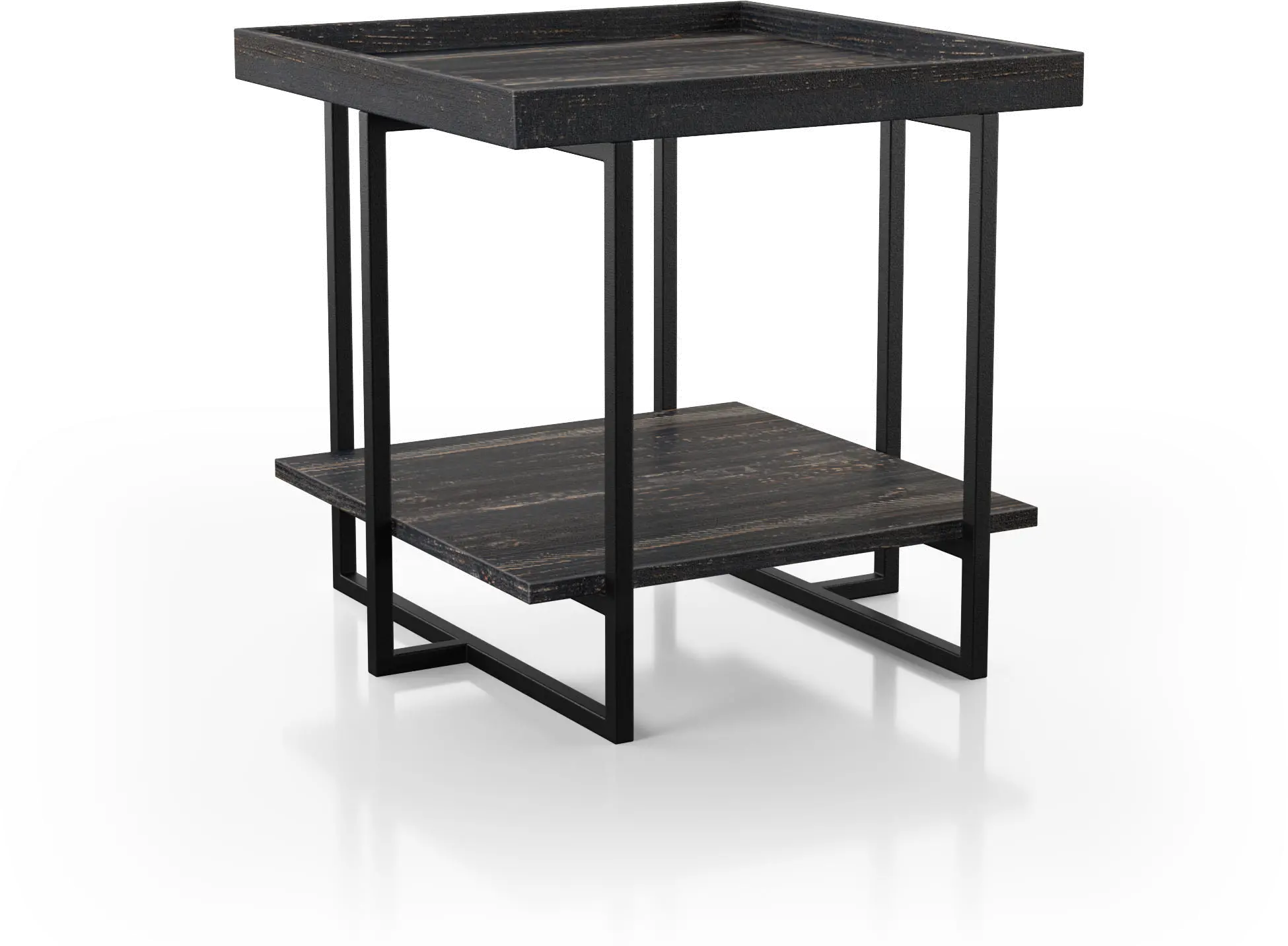 IDF-4344E Prakers Black End Table-3