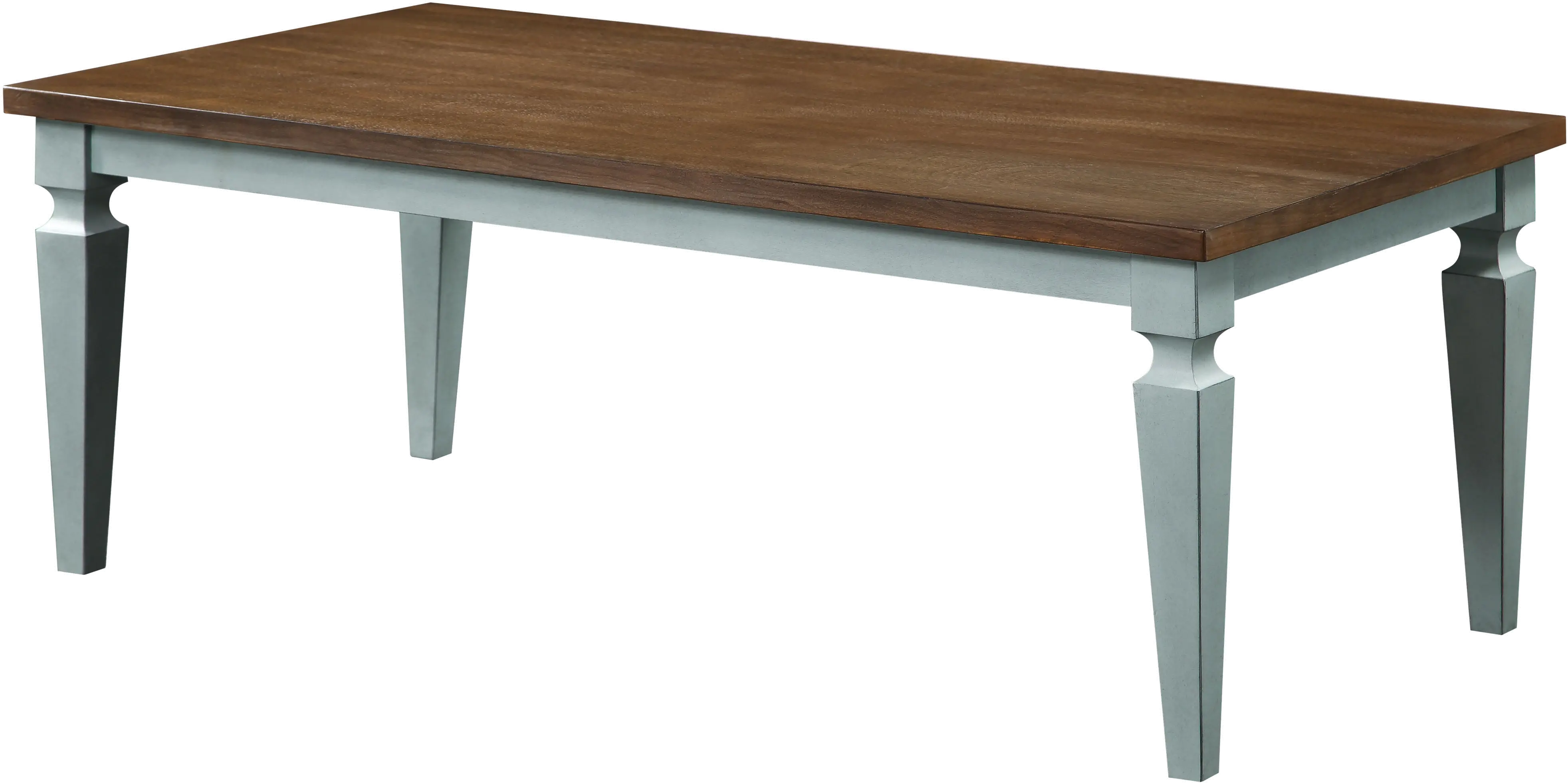 IDF-4388AB-3PK Condway Antique Blue 3 Piece Coffee Table Set-1