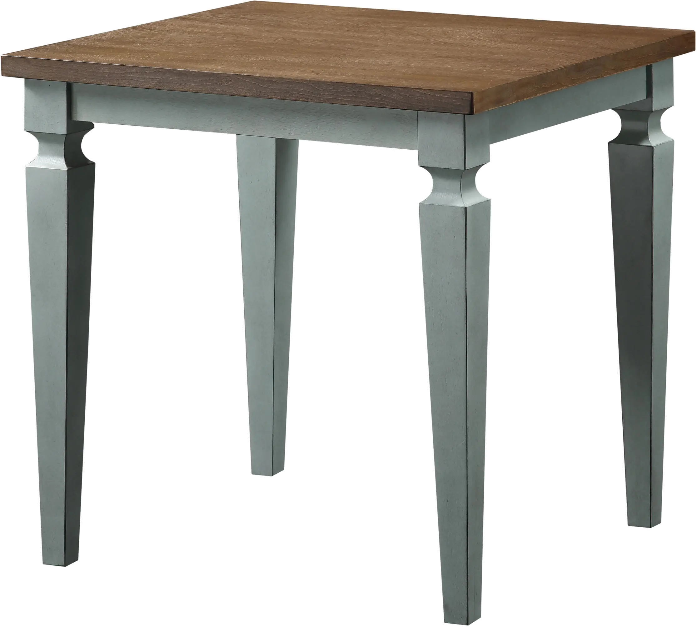IDF-4388AB-3PK Condway Antique Blue 3 Piece Coffee Table Set-4