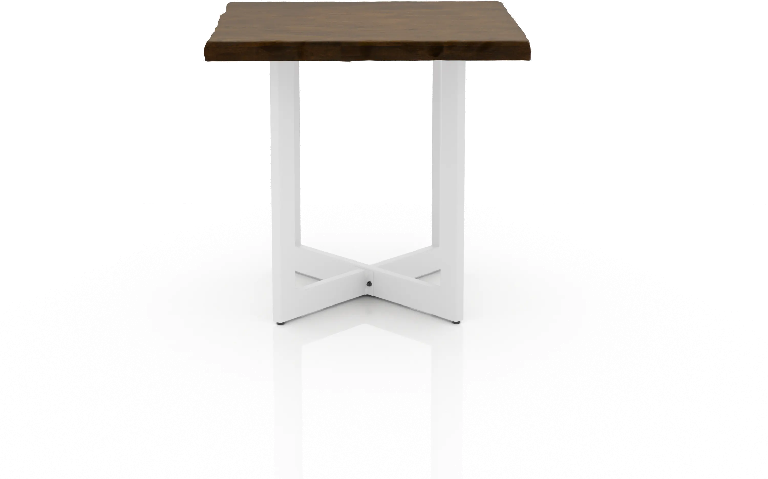 IDF-4141-2PC Baletto Oak and White 2 Piece Coffee Table Set-3
