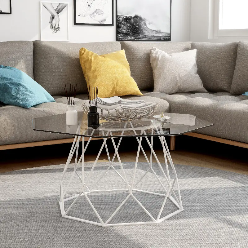 Growder White Coffee Table