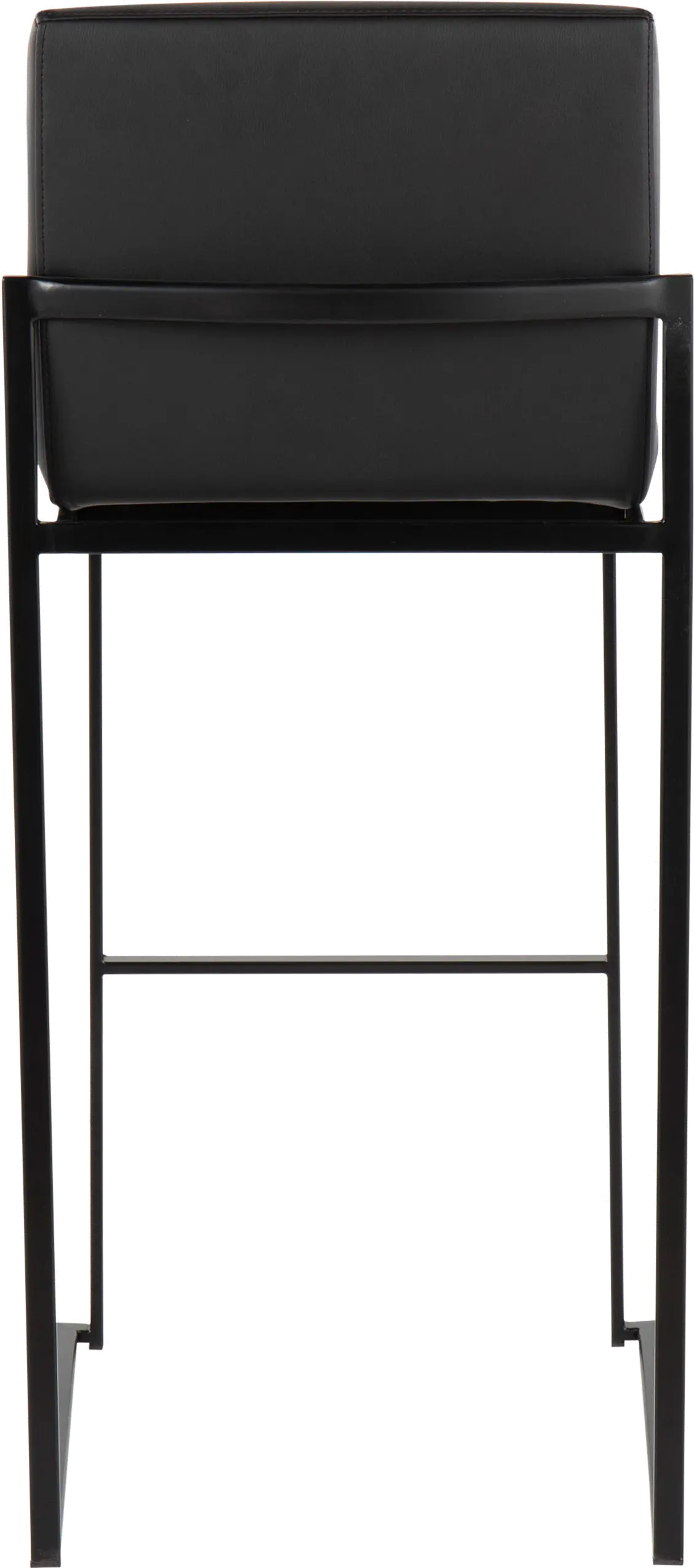 B30-FUJIHB BKBK2 Fuji Black Bar Stool, Set of 2-5