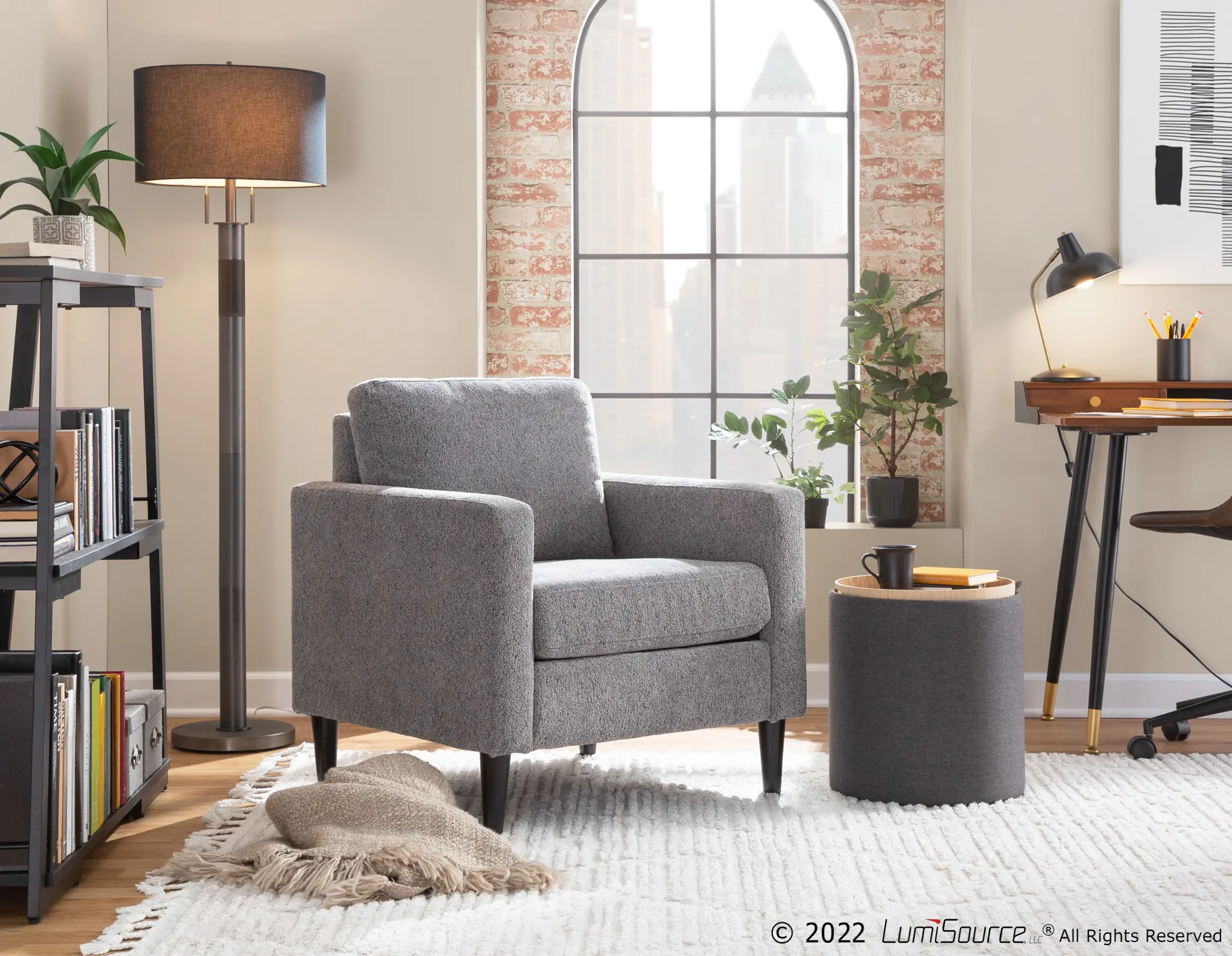 CHR-WENDYAC BKGY Wendy Contemporary Gray Accent Chair-2