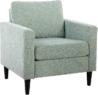 CHR-WENDYAC BKLGN Wendy Contemporary Green Accent Chair