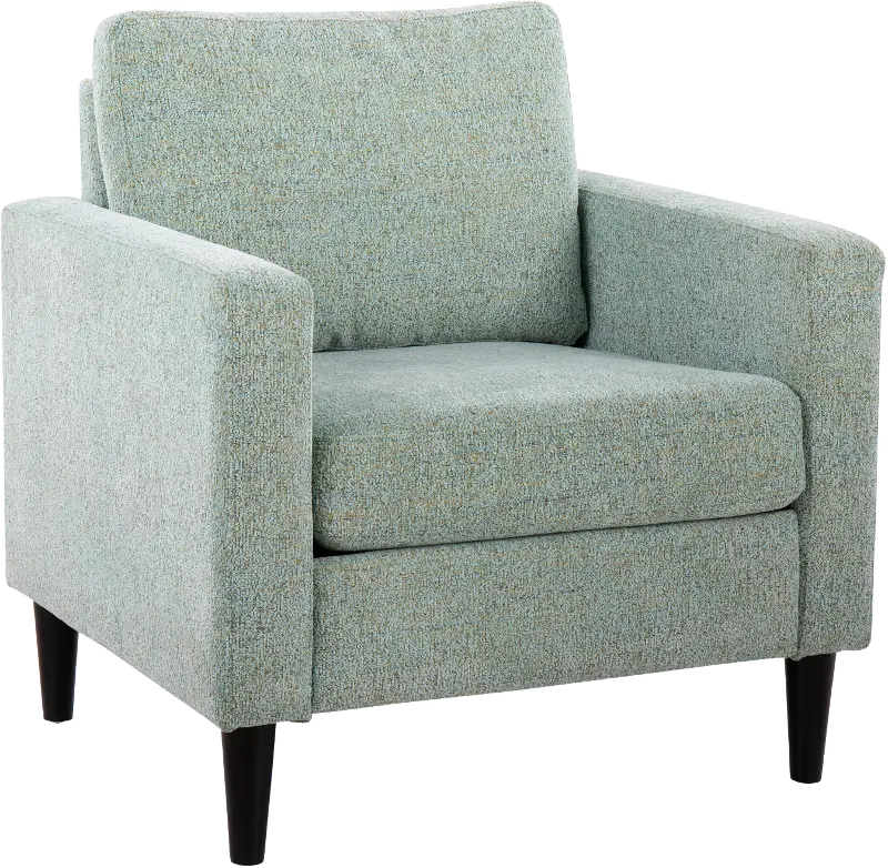 Wendy Contemporary Green Accent Chair