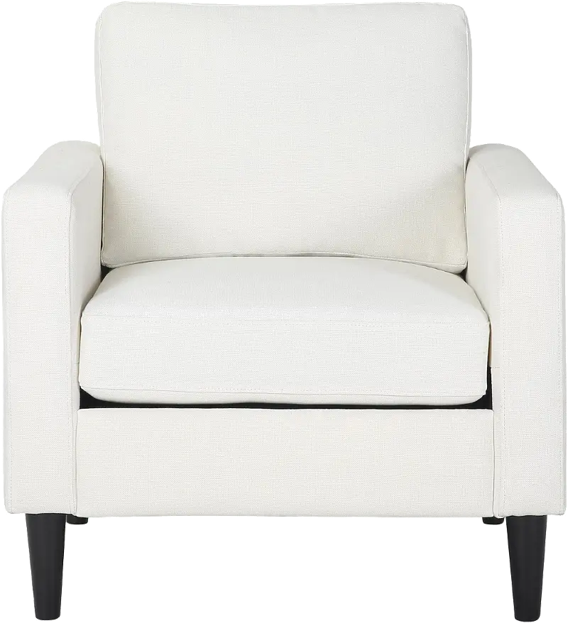 Wendy Contemporary Cream Accent Chair