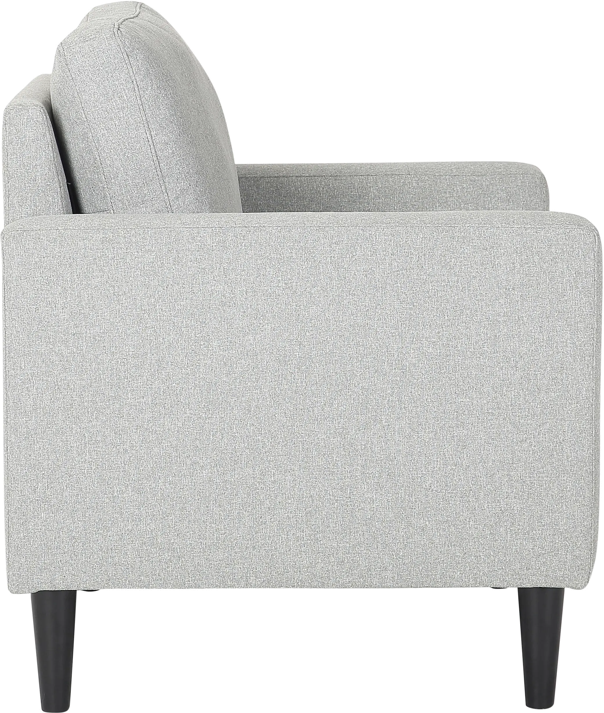 CHR-WENDY BKGY Wendy Contemporary Light Gray Accent Chair-4