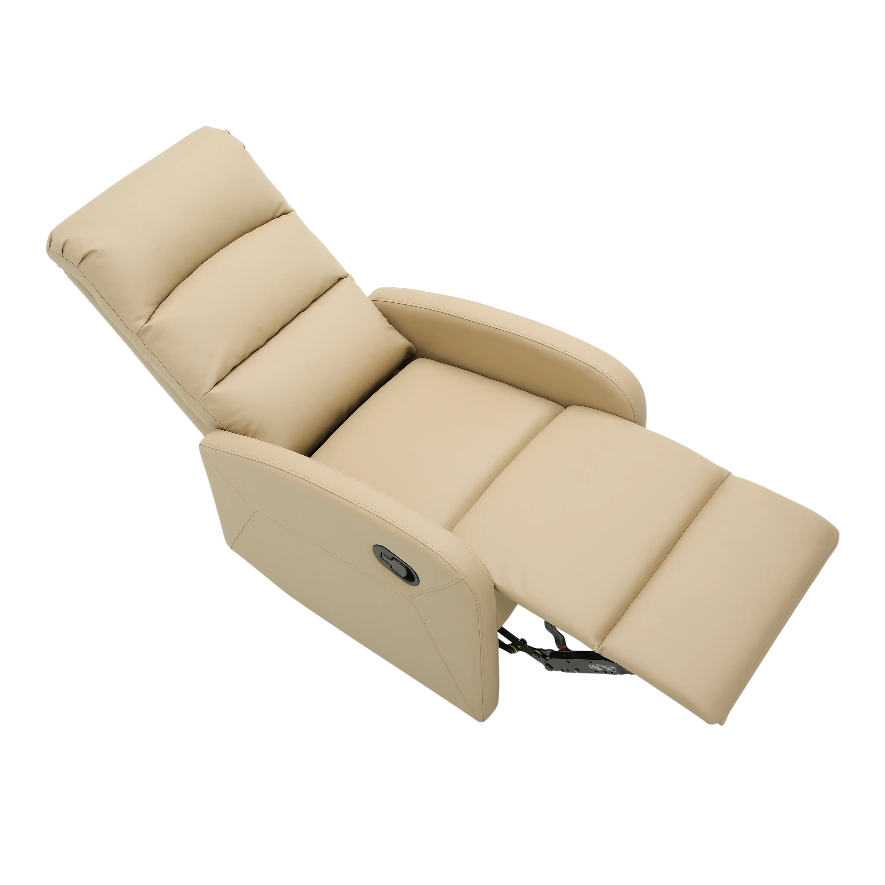 RCL-DORMI BG Dormi Beige Faux Leather Manual Recliner-5
