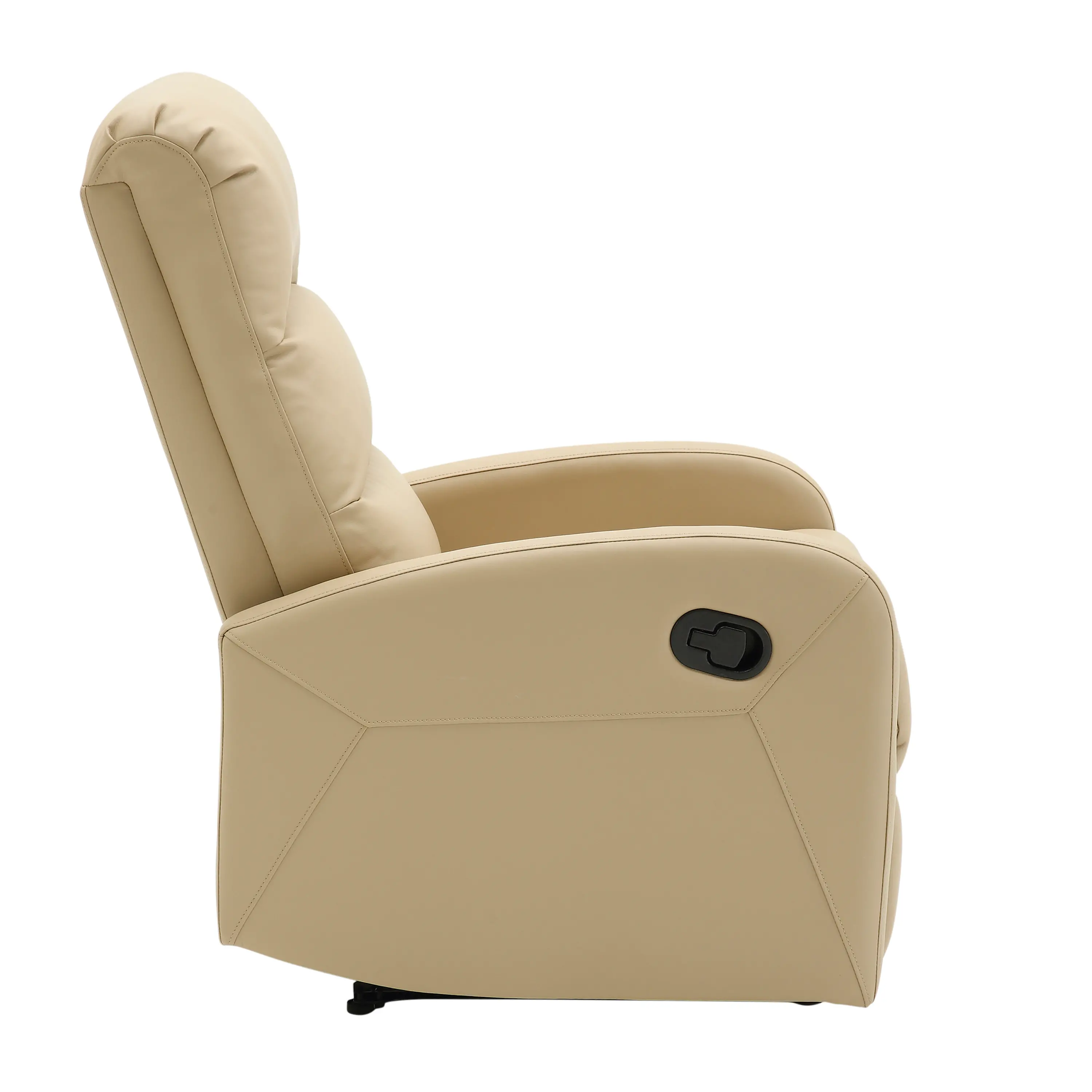 RCL-DORMI BG Dormi Beige Faux Leather Manual Recliner-6