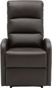 RCL-DORMI BN Dormi Brown Faux Leather Manual Recliner