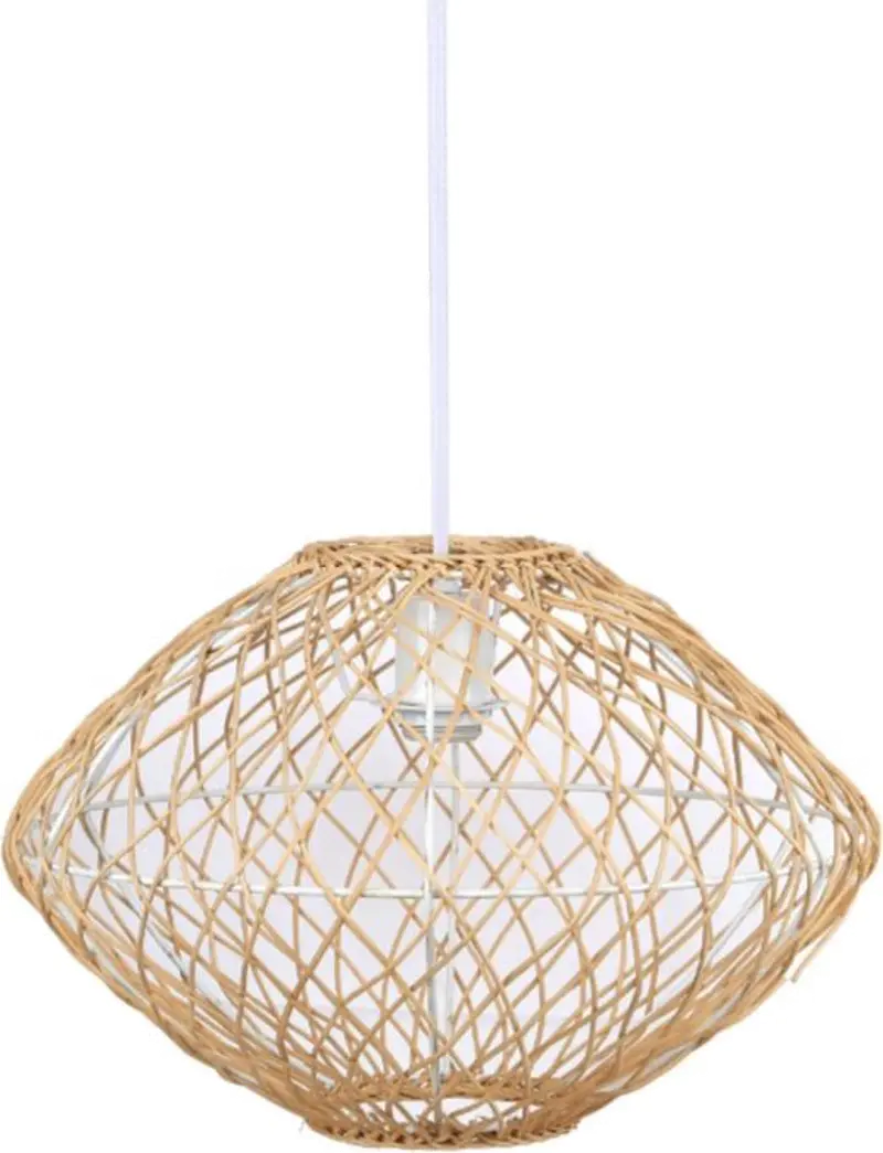 Nest Natural Rattan Shade Pendant Light