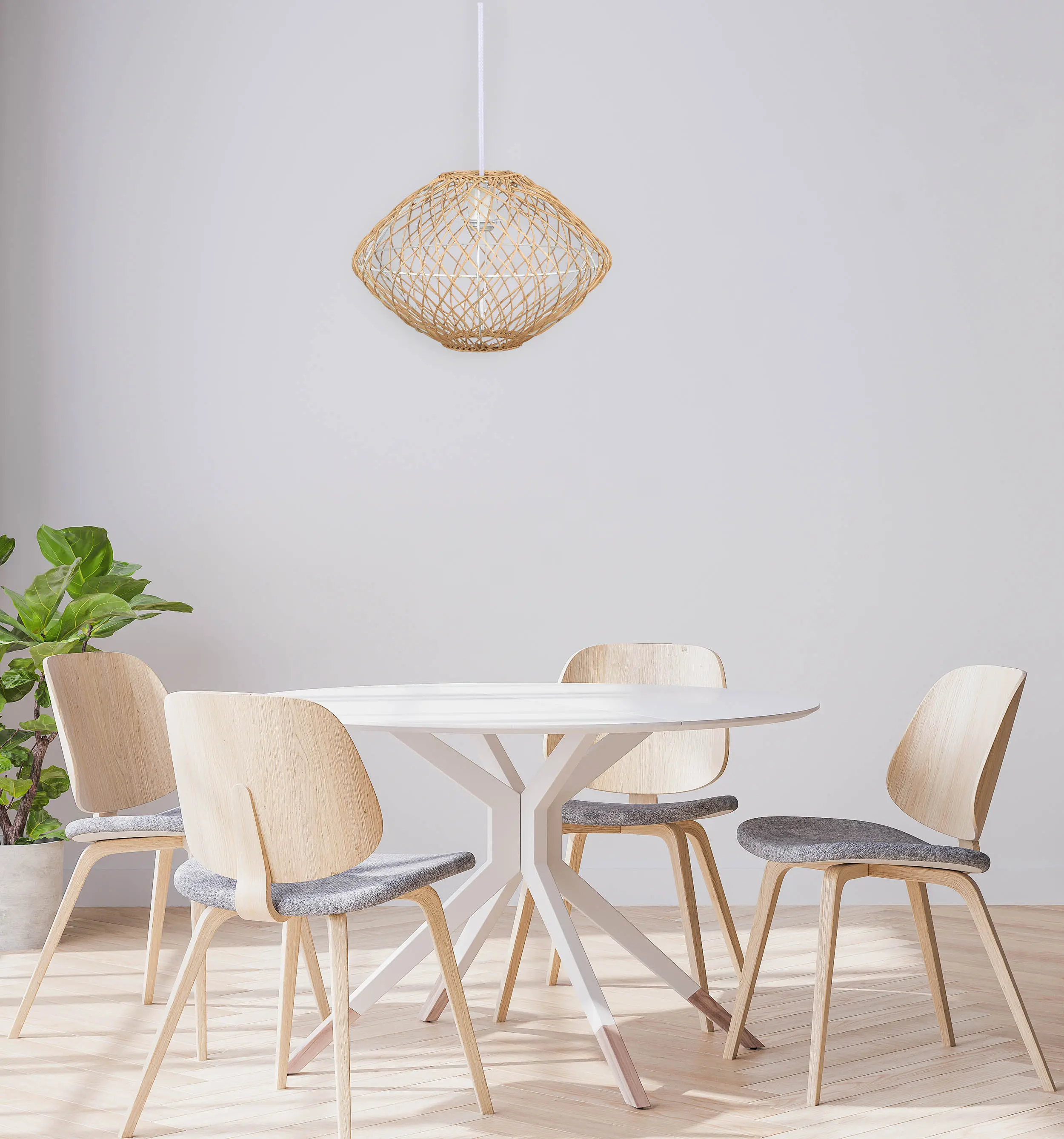 PL10-NEST-WPL WNA Nest Natural Rattan Shade Pendant Light-2