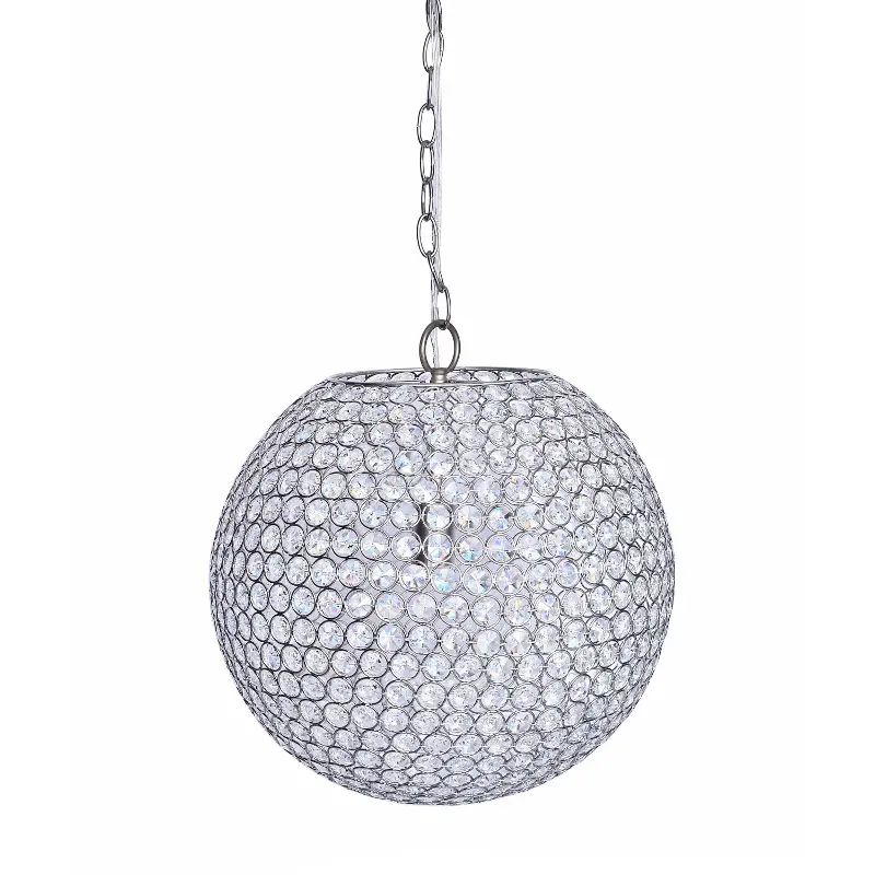 Crystal Gold Pendant Lamp RC Willey Crystal Gold Pendant Lamp RC Willey
