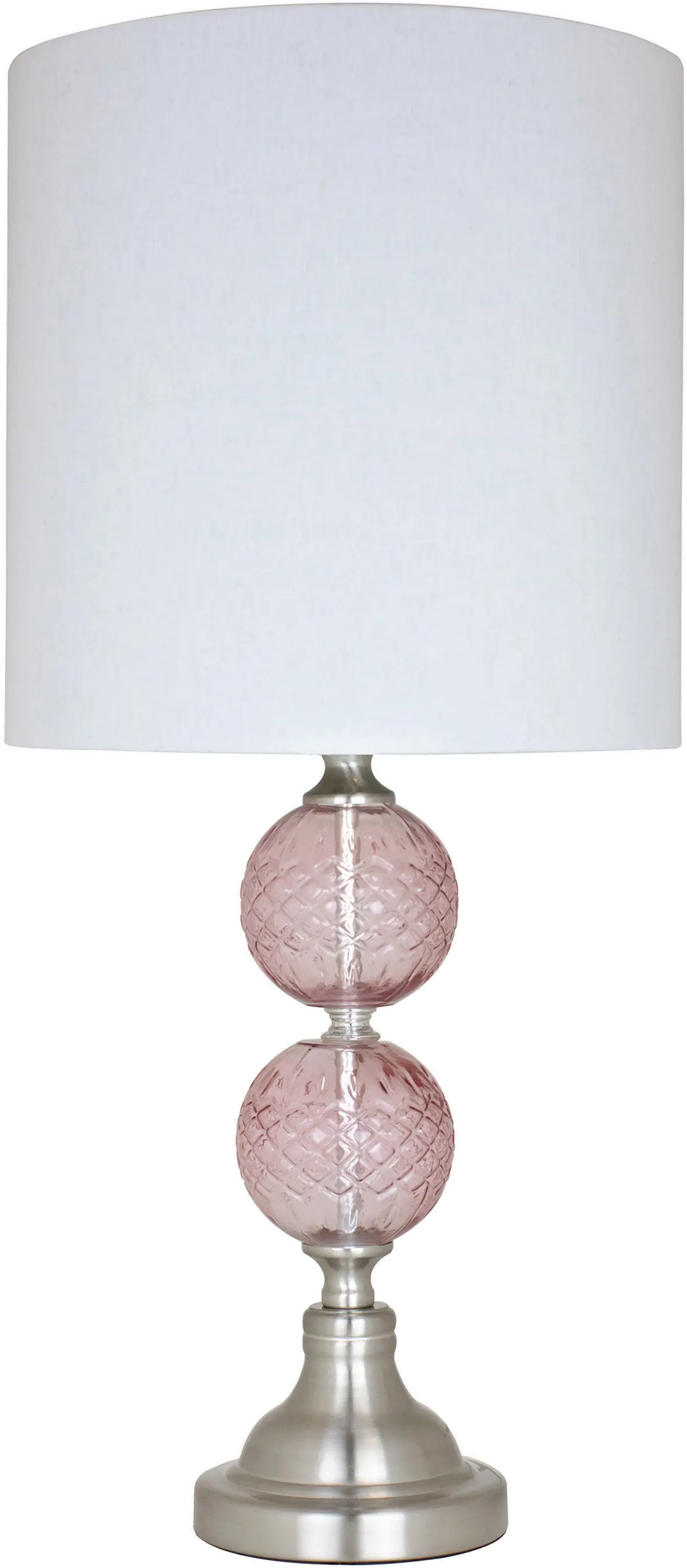 TL22-ORNAMNT-KLC PKW Ornaments Rose Glass Table Lamp-1