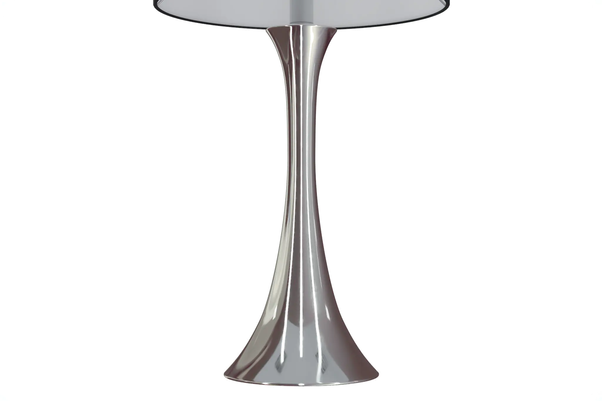 TL24-LENUXE-DBL NIBK2 Lenuxe Nickel Table Lamps with Black Shades, Set of 2-4