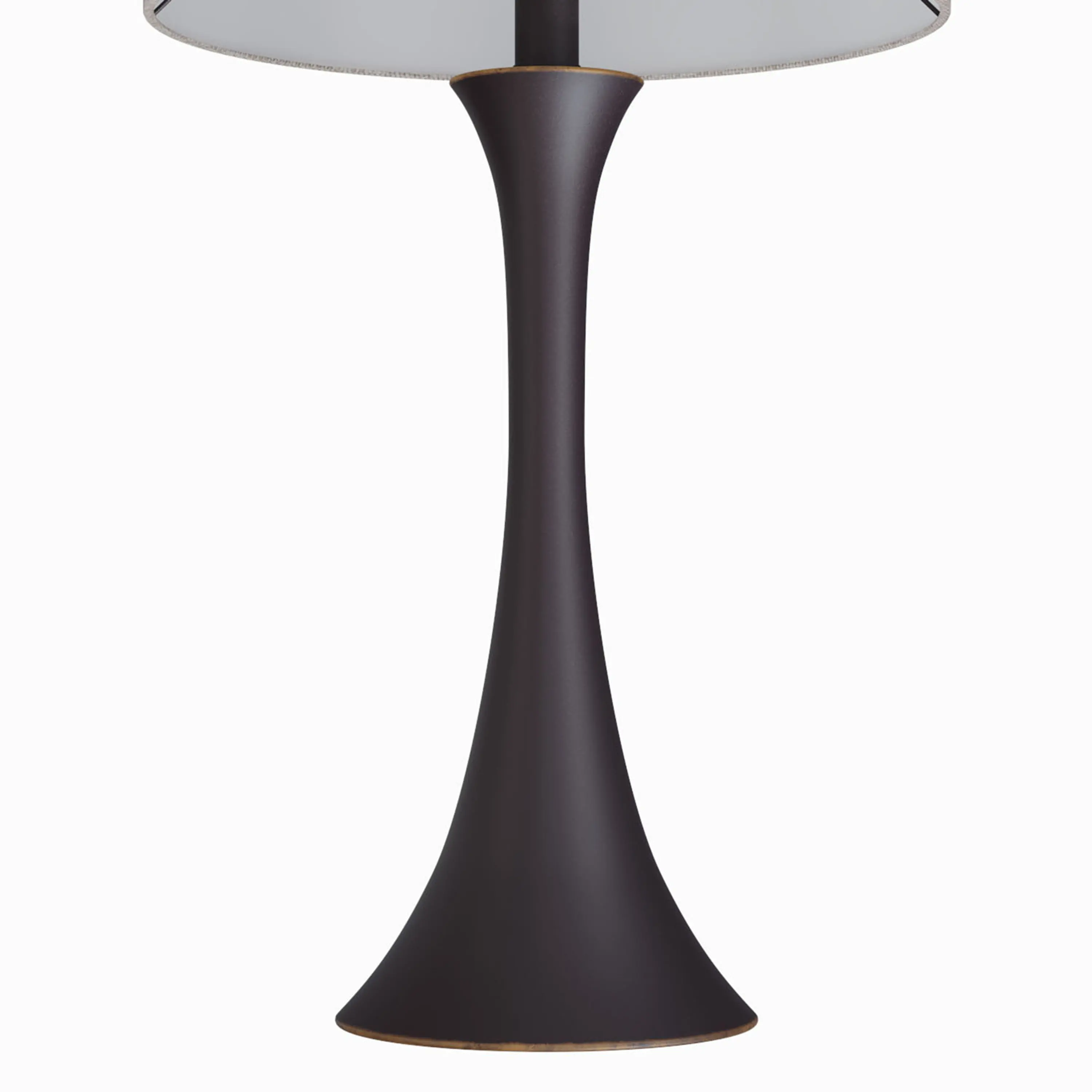 TL24-LENUXE-DBL OBNA2 Lenuxe Bronze Table Lamps with Natural Linen Shades, Set of 2-4