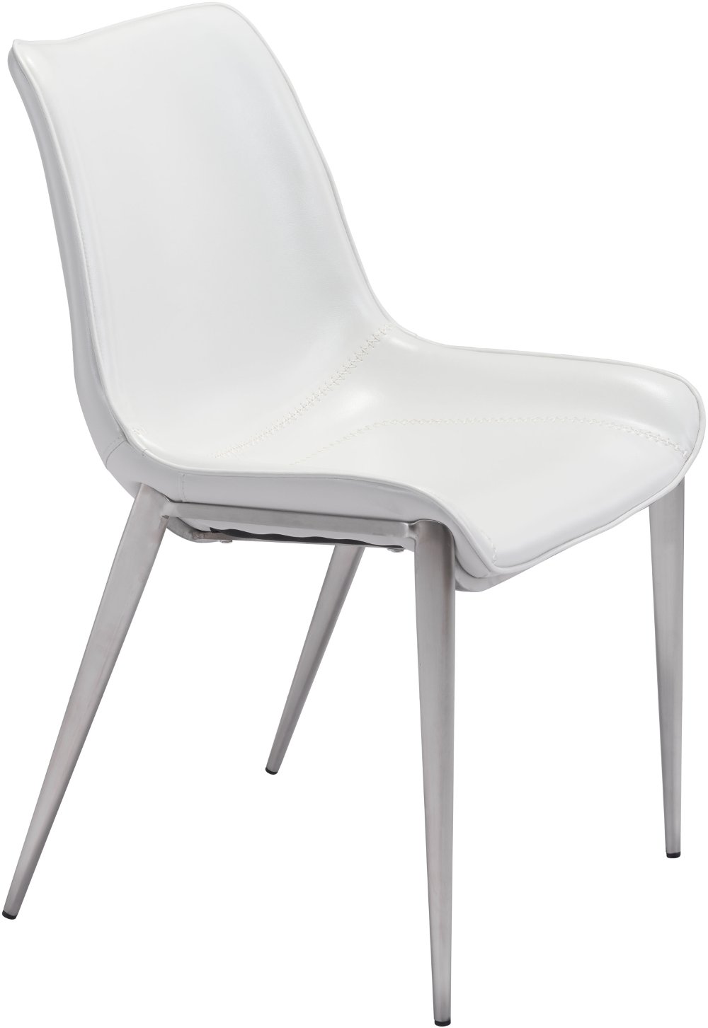 Magnus White Dining Chair Set of 2