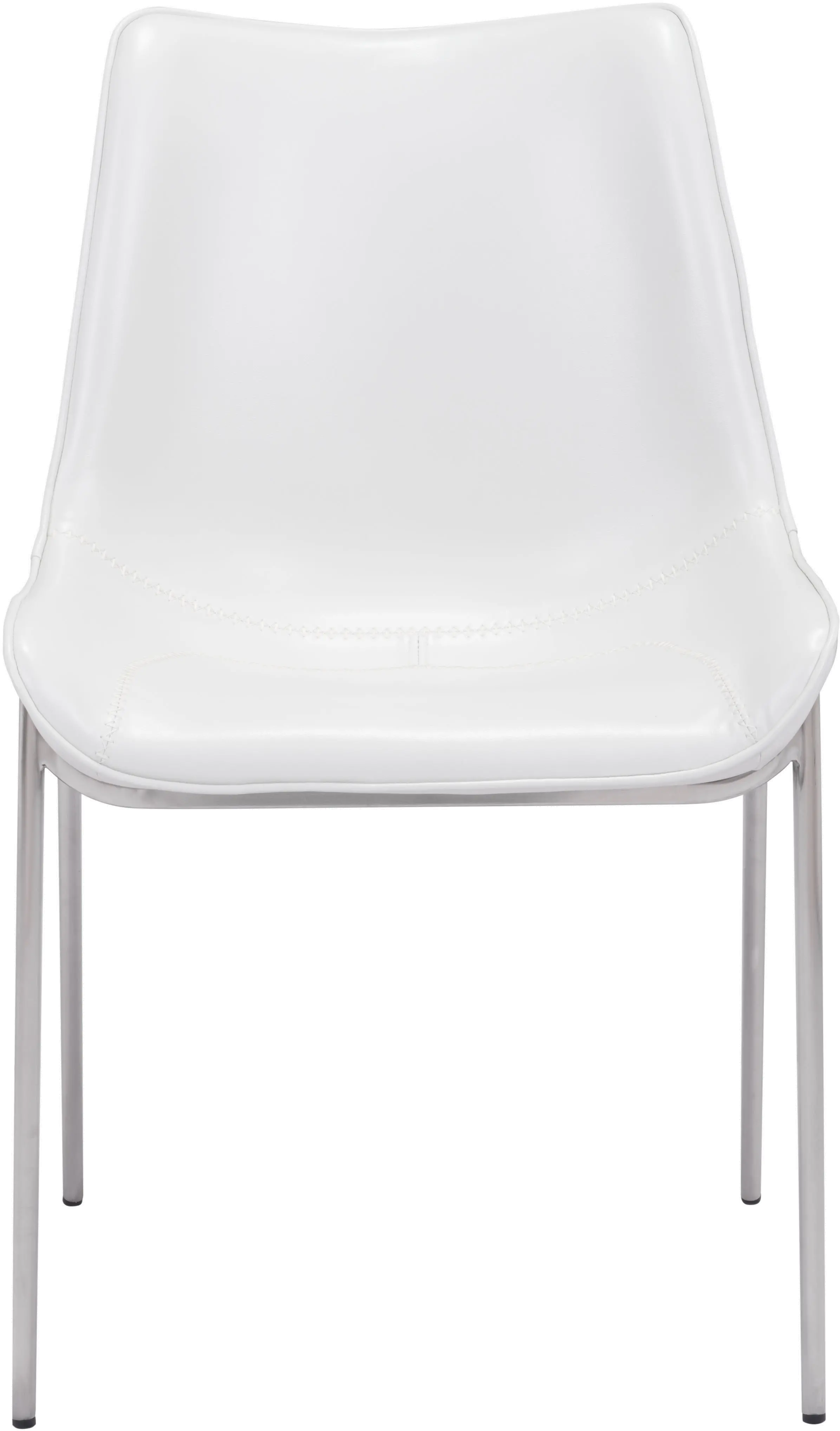 Magnus White Dining Chair, Set of 2-3