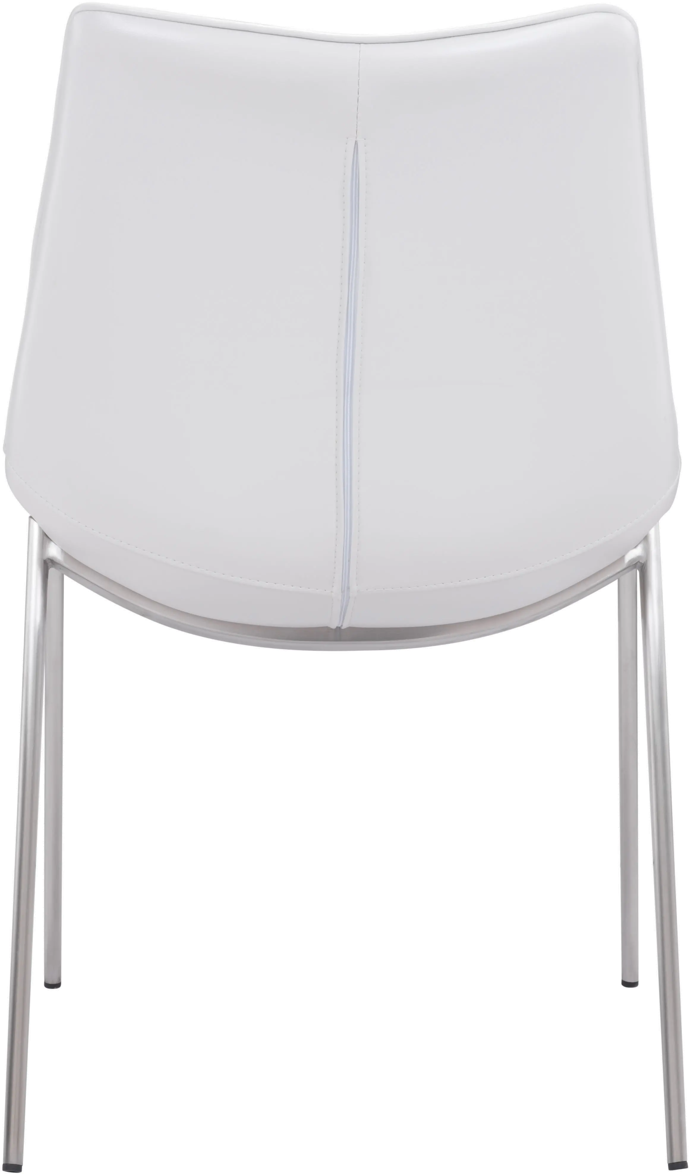 Magnus White Dining Chair, Set of 2-5