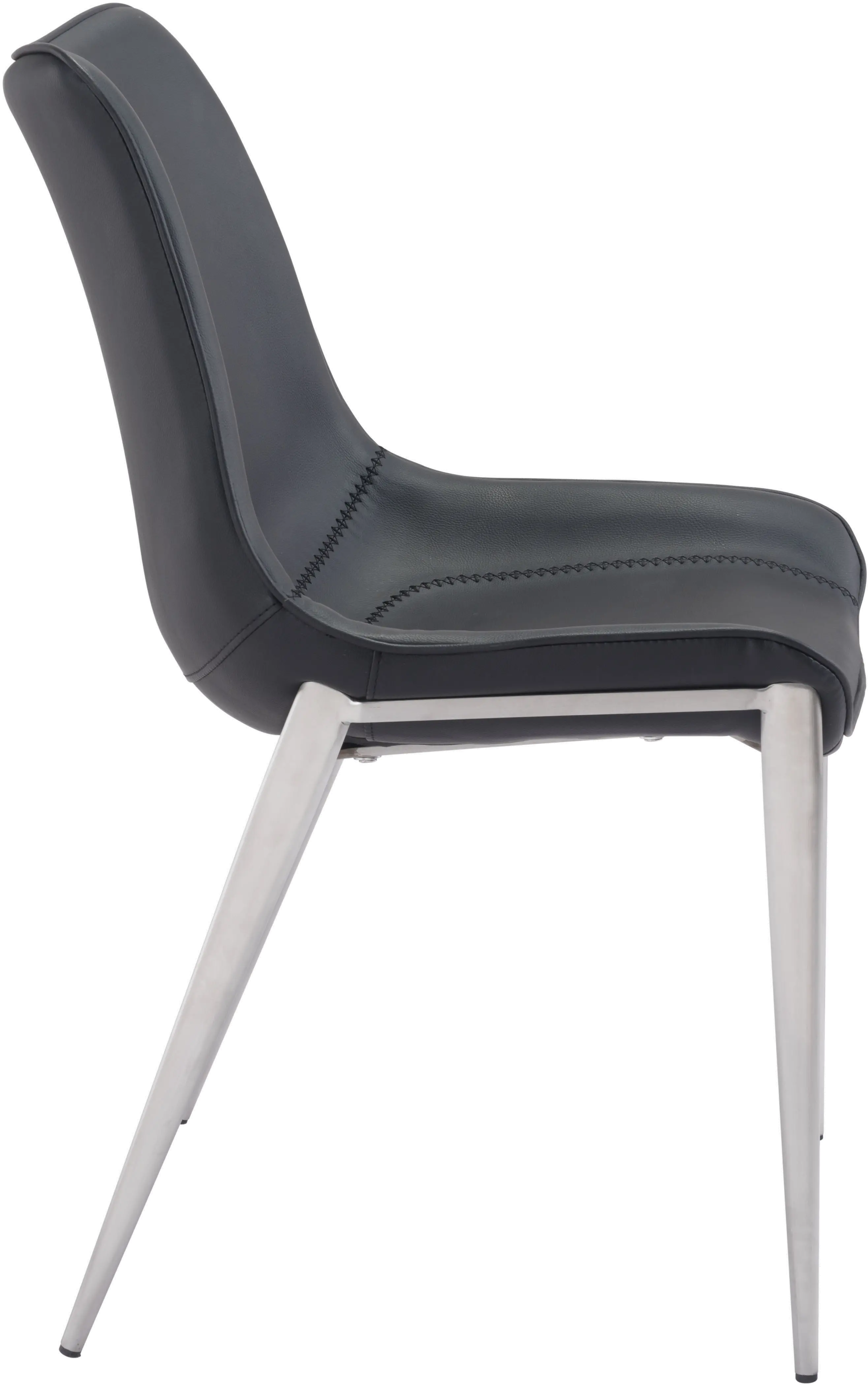 Magnus Black Dining Room Chair, Set of 2-4