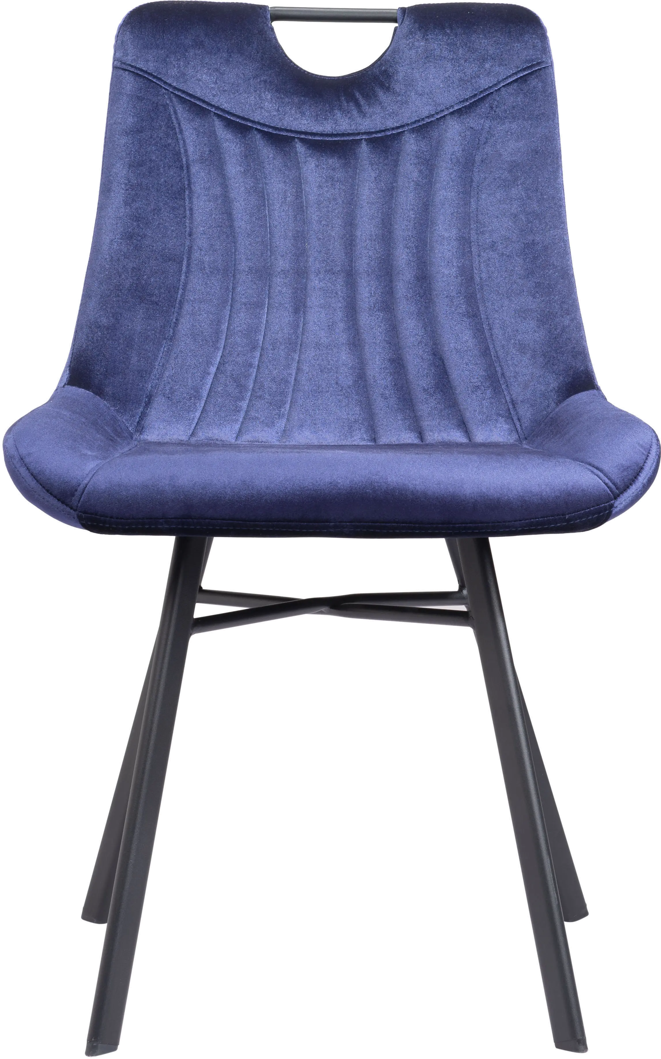 Tyler Blue Velvet Dining Chair, Set of 2-3