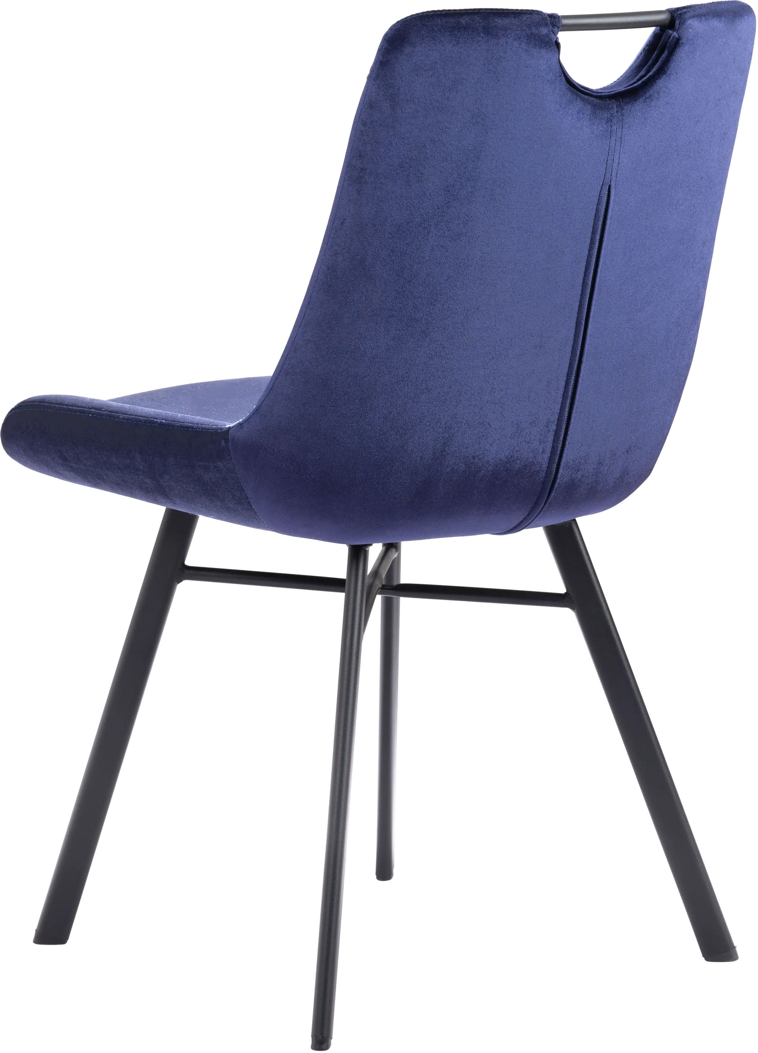 Tyler Blue Velvet Dining Chair, Set of 2-7