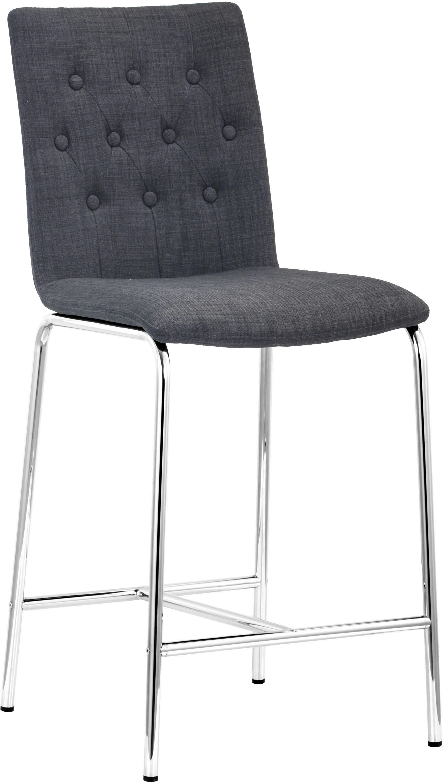 Uppsala Graphite Counter Height Stool, Set of 2-1