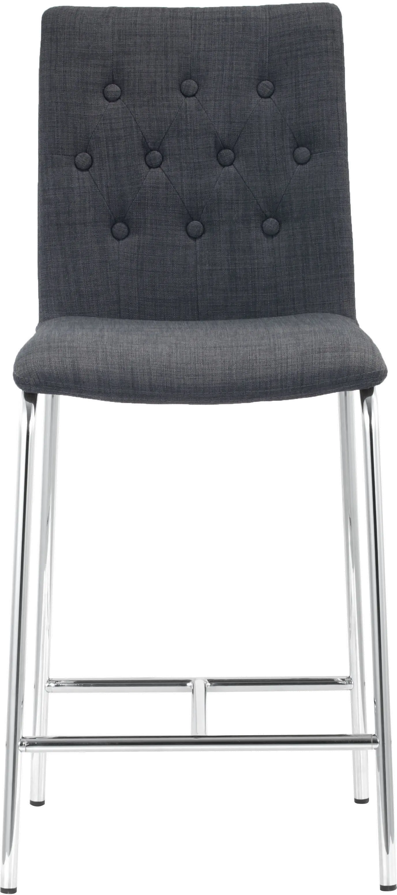 Uppsala Graphite Counter Height Stool, Set of 2-3