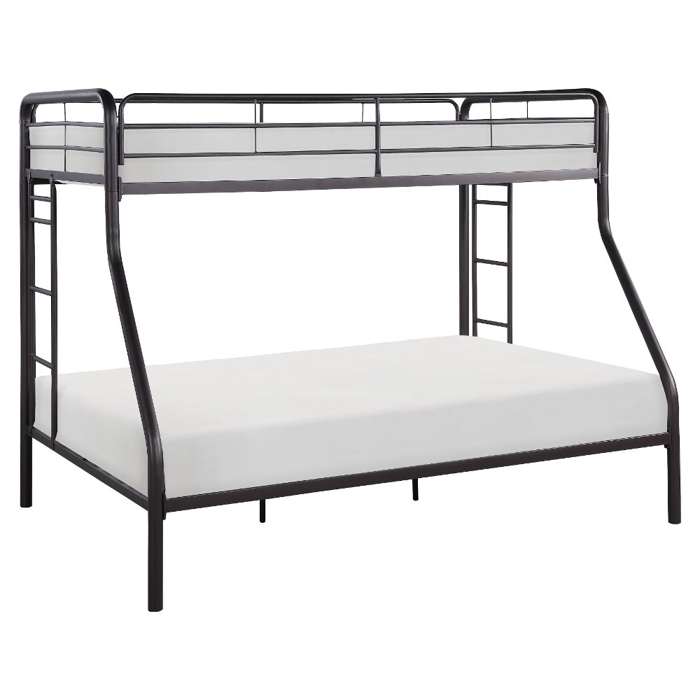 Lunar Dark Bronze Twin-over-Full Bunk Bed