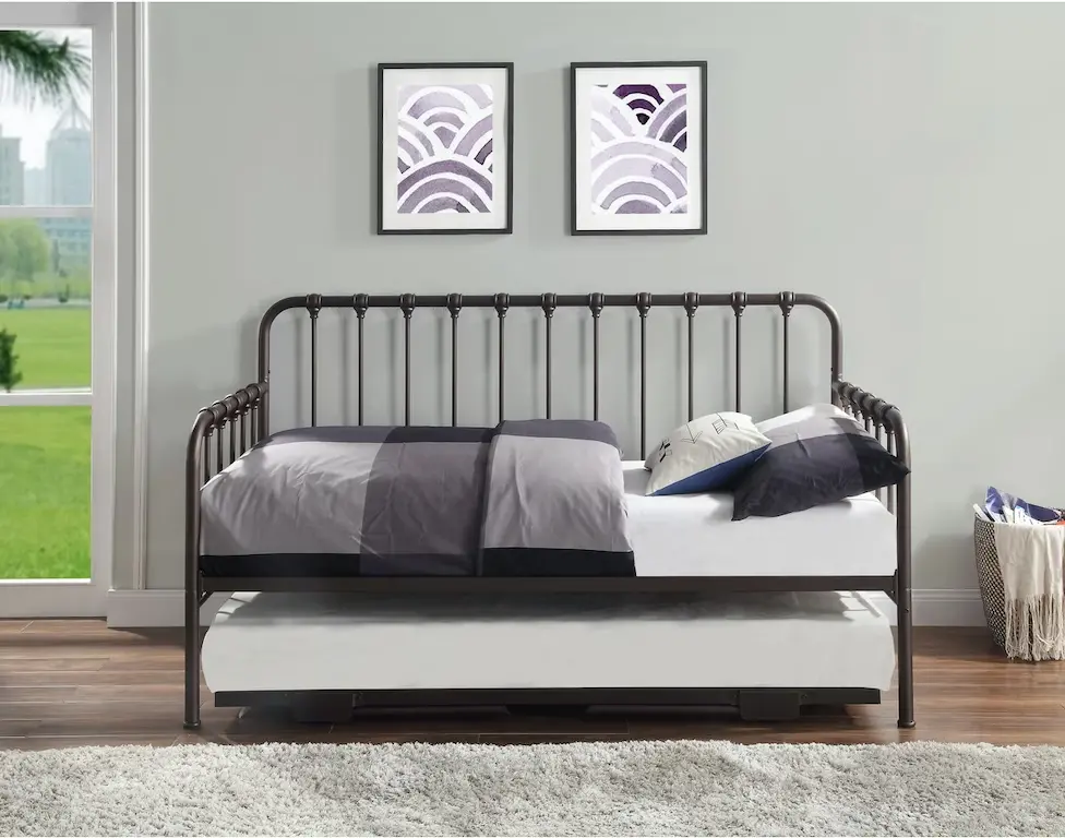 Constance Bronze Daybed with Lift-Up Trundle-2