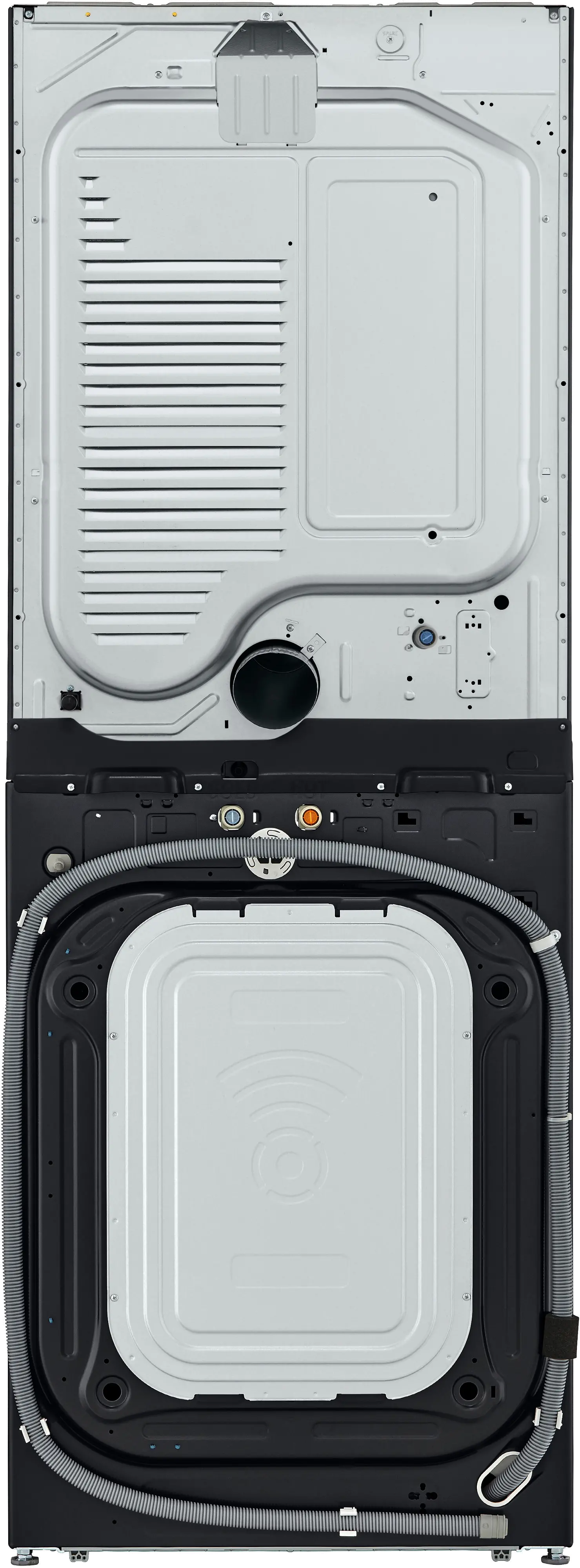 WKGX201HGA LG WashTower Gas Washer and Dryer Set - Nature Green-10
