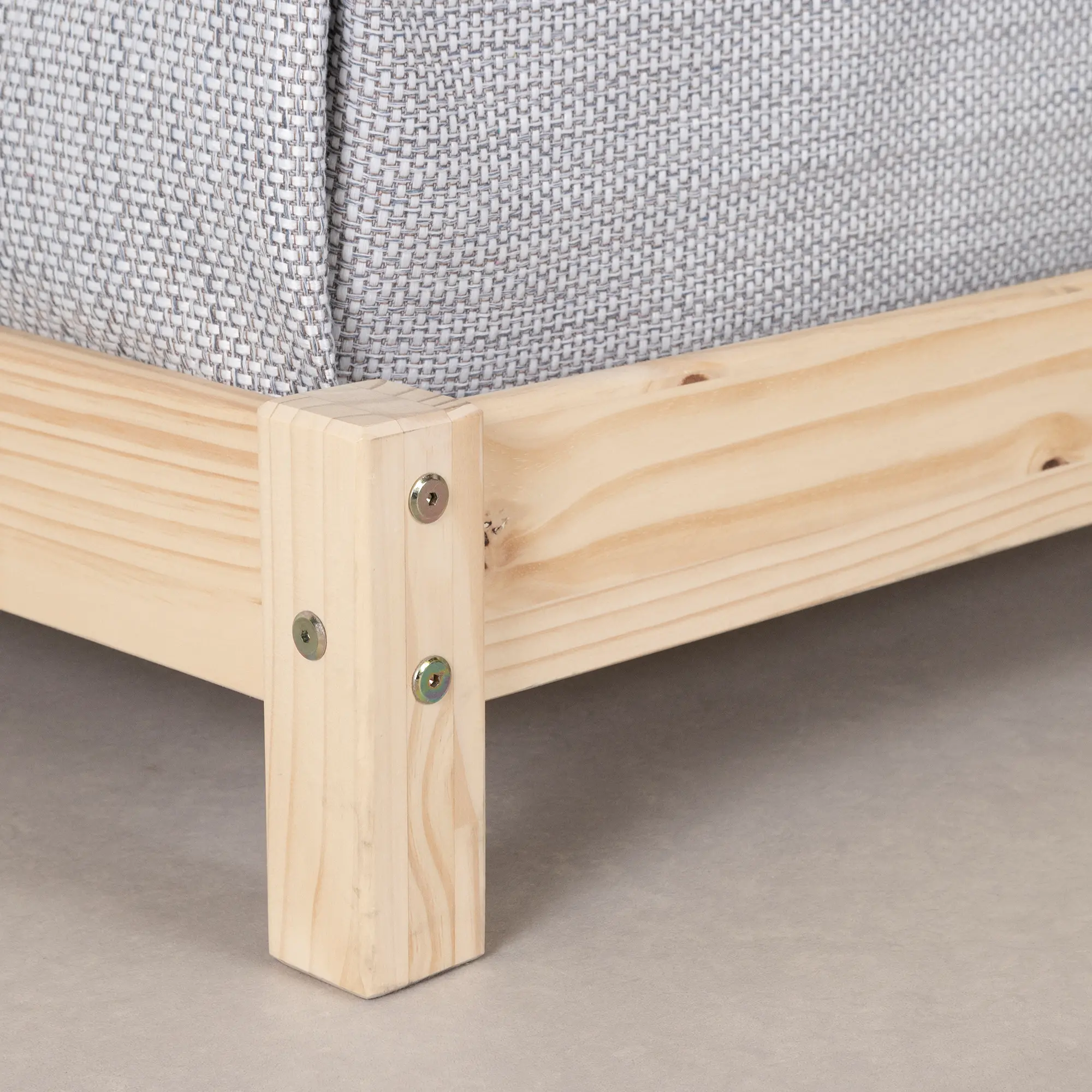 13937 Sweedi Natural Twin Bed with House Headboard - South Shore-4
