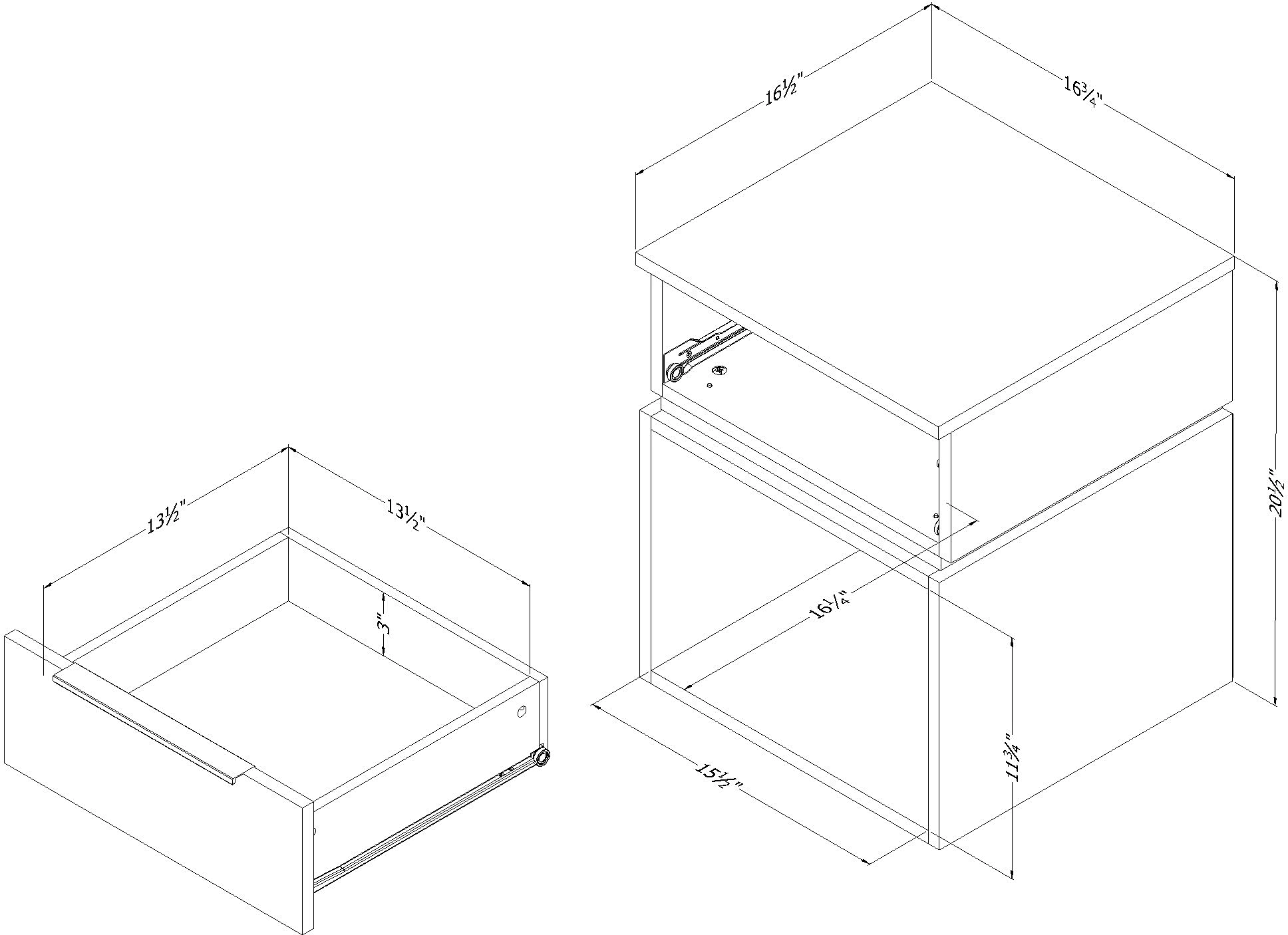 13985 Hourra Gray Oak Nightstand - South Shore-5