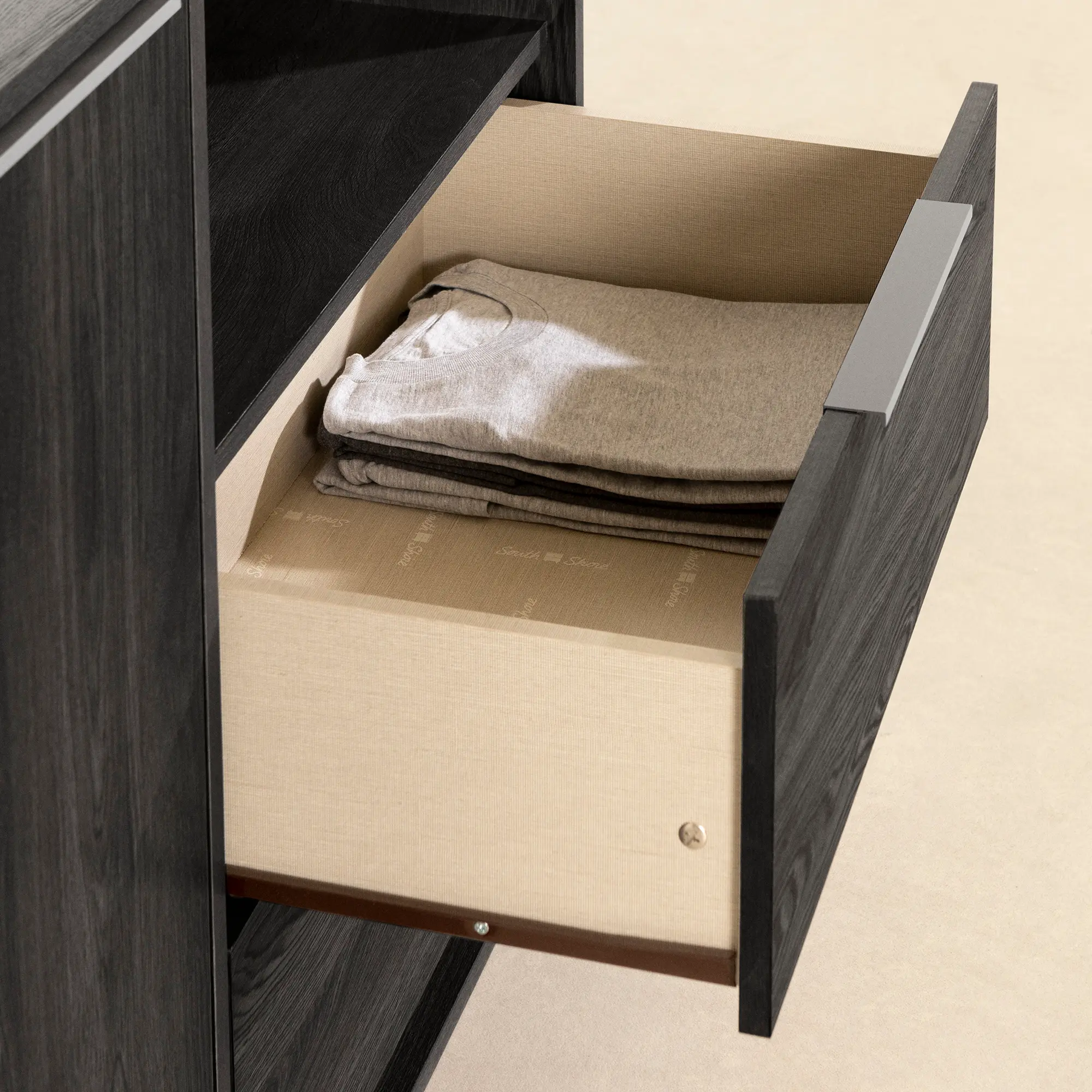 13988 Hourra Gray Oak 2-Drawer Dresser with Door - South Shore-5