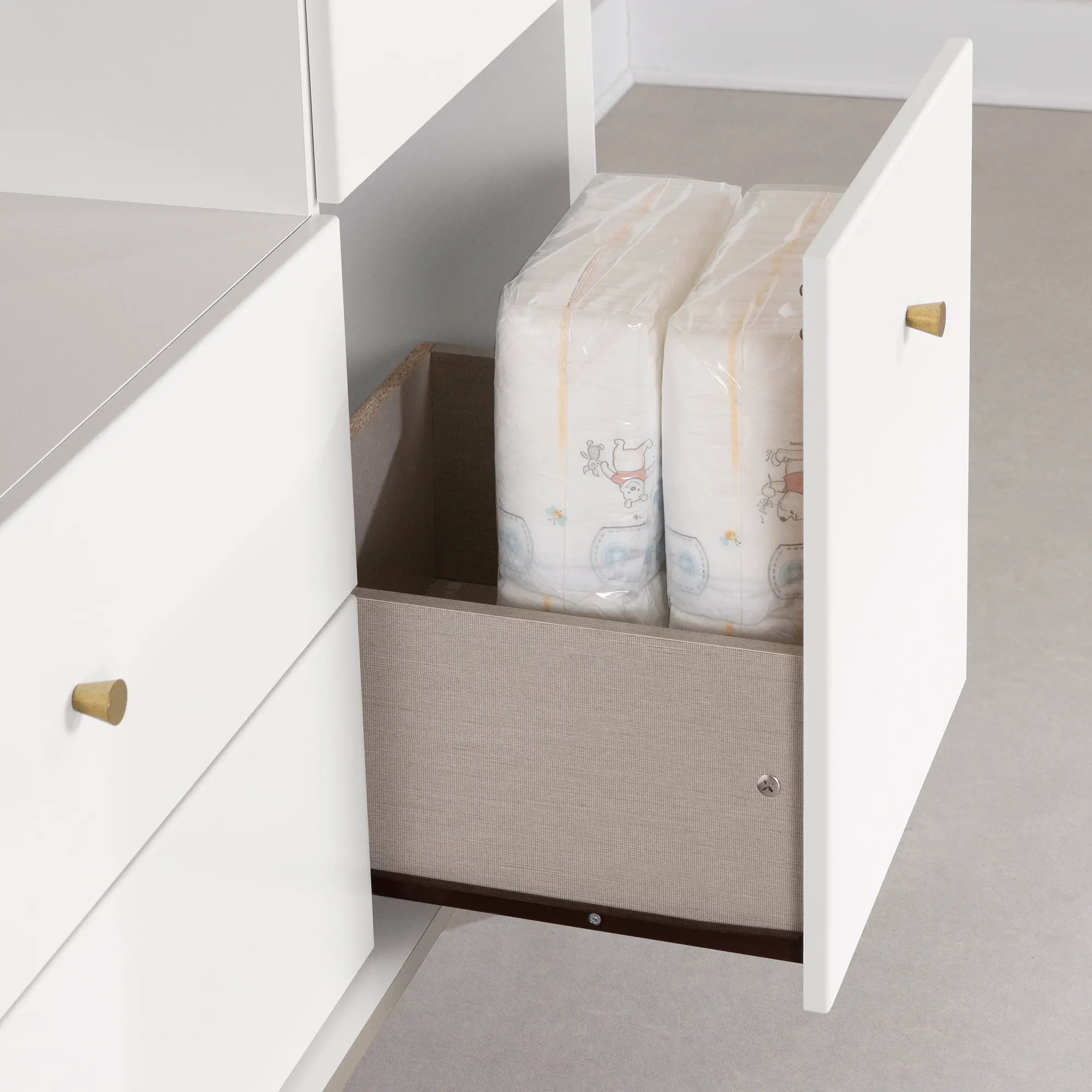 14202 Dylane White Changing Table with Storage - South Shore-7