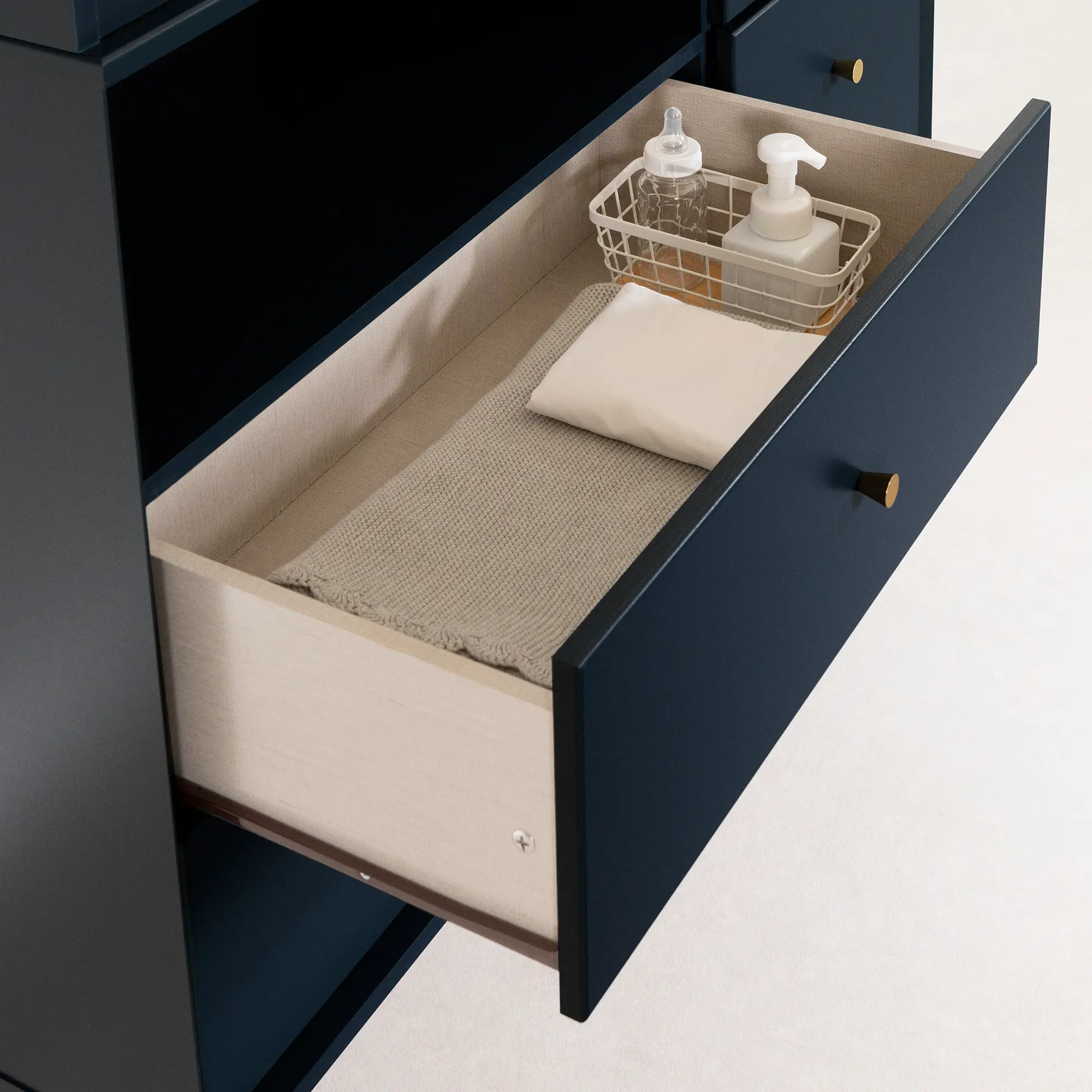 14204 Dylane Navy Blue Changing Table with Storage - South Shore-5