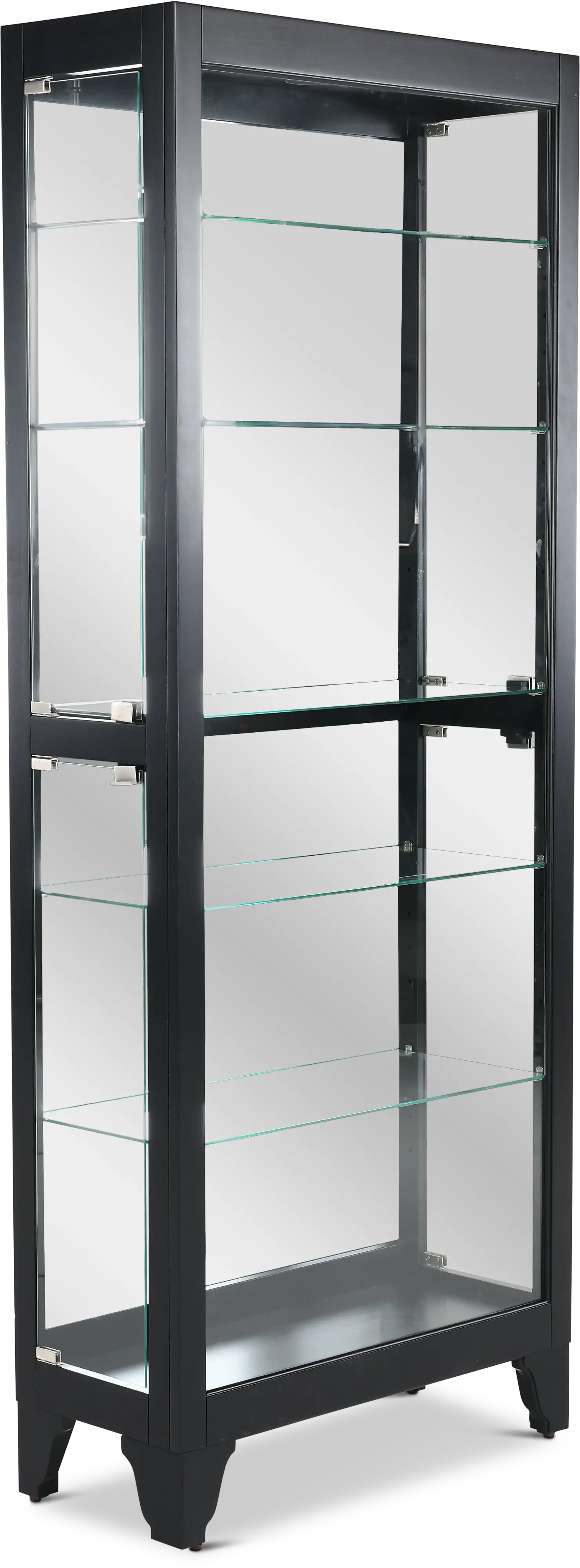 Onyx Black Display Cabinet-1