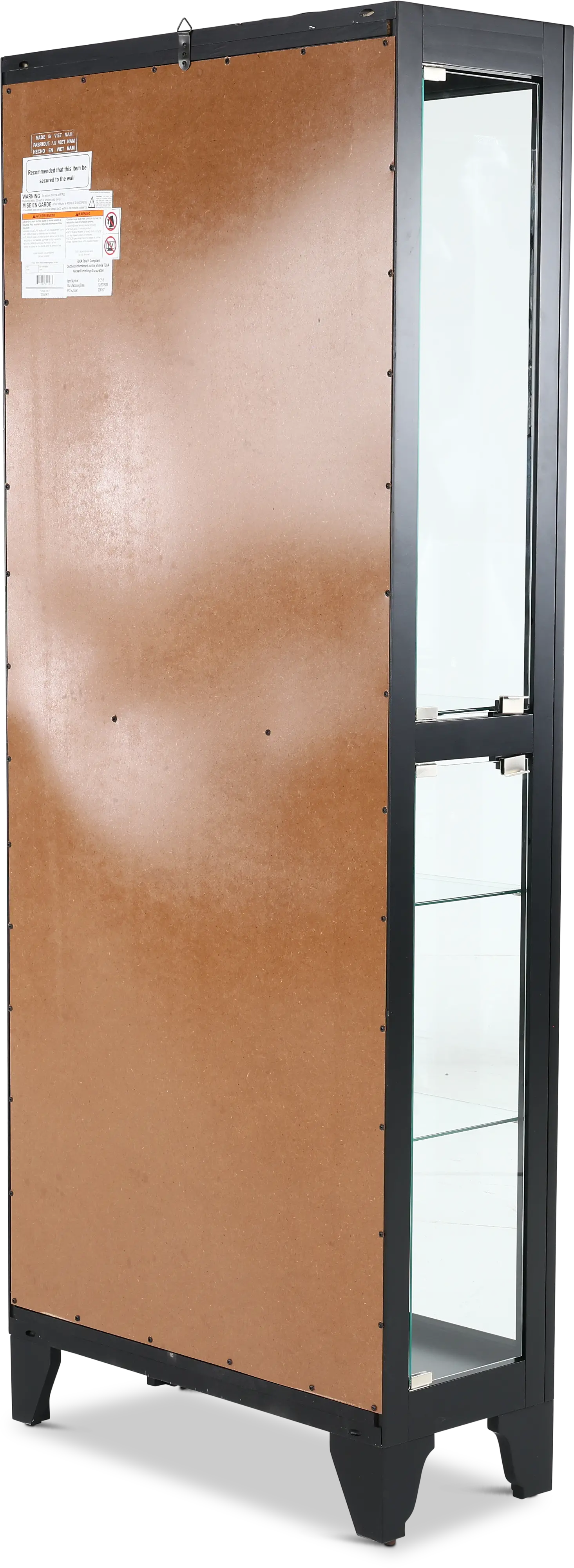 Onyx Black Display Cabinet-5