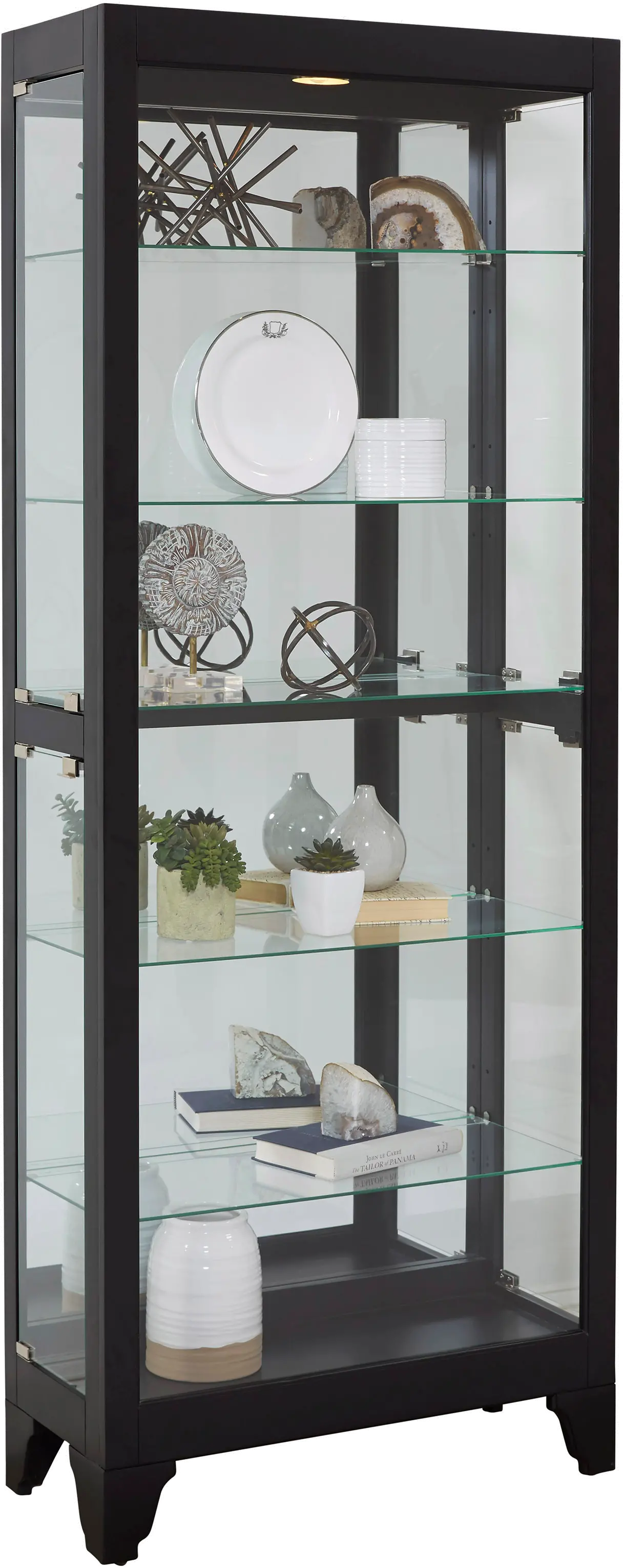 Onyx Black Display Cabinet-8