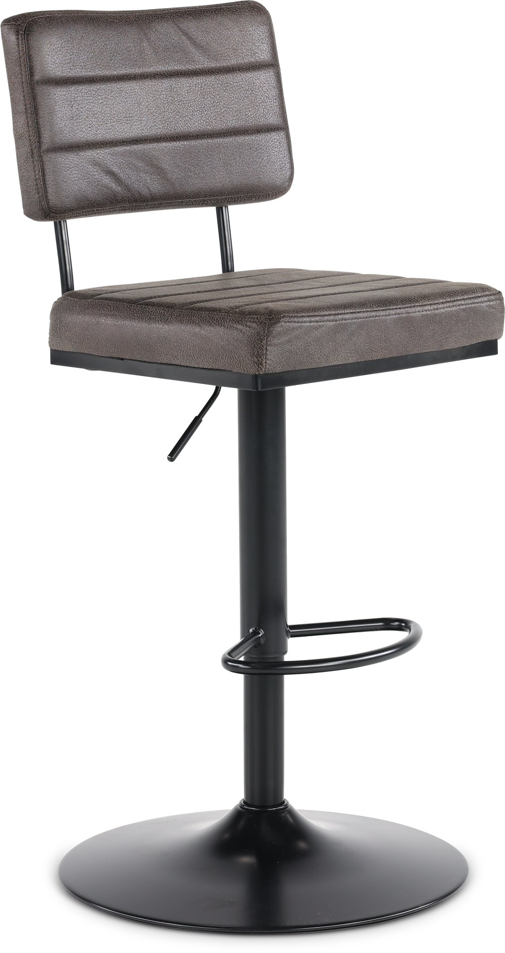 Strumley Gray Adjustable Height Stool
