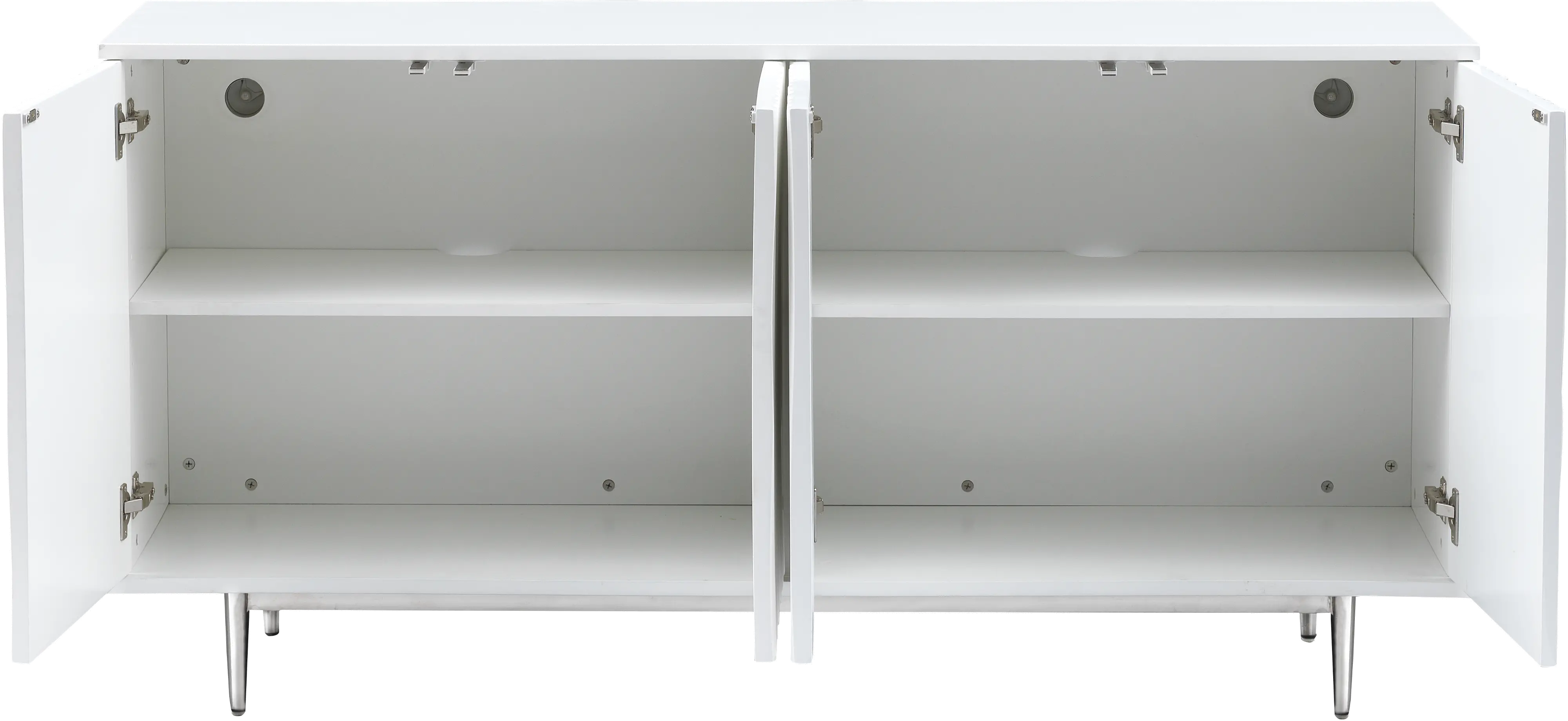 48148 Glitz and Glam White Credenza-4