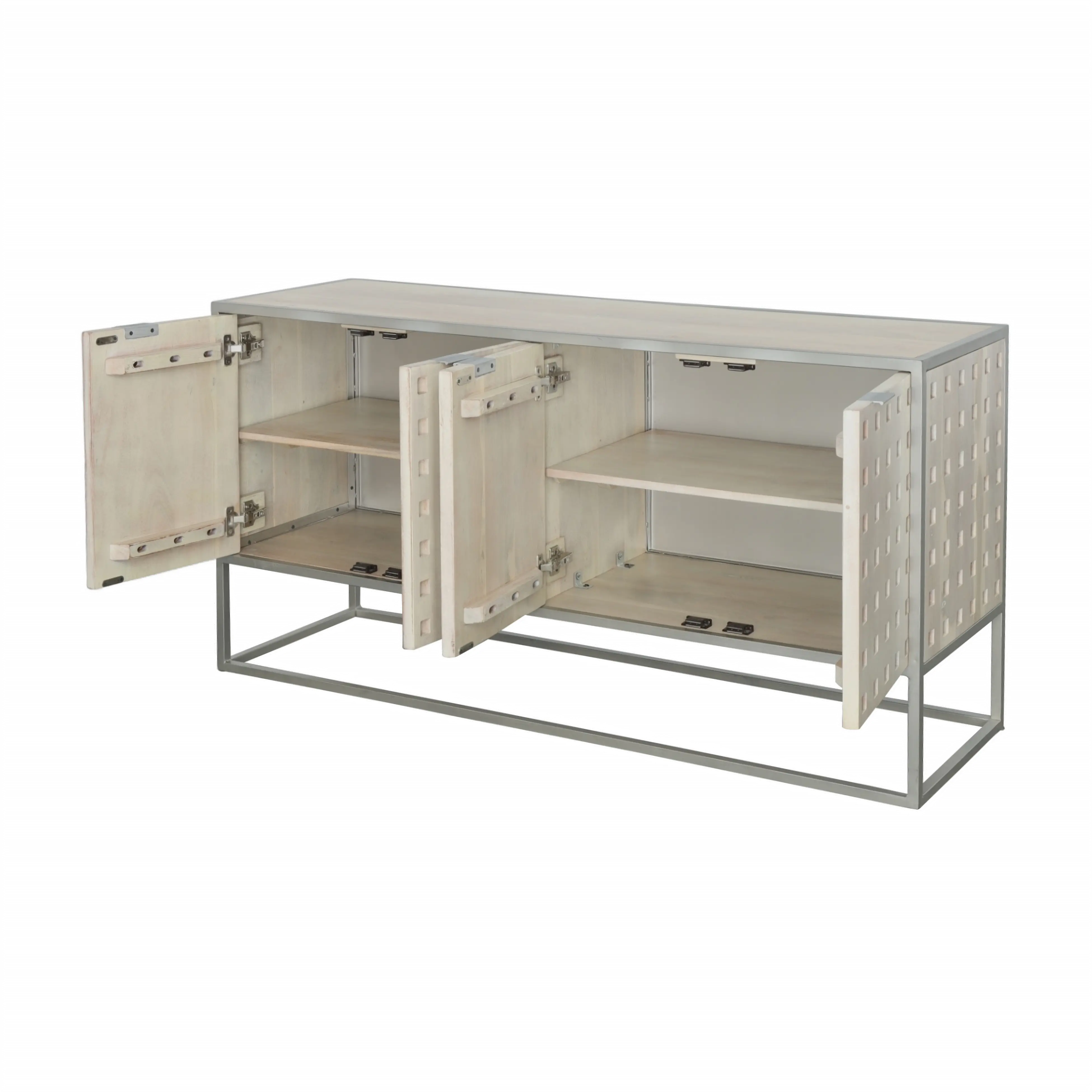 77251 Jadu White Accent Console-6