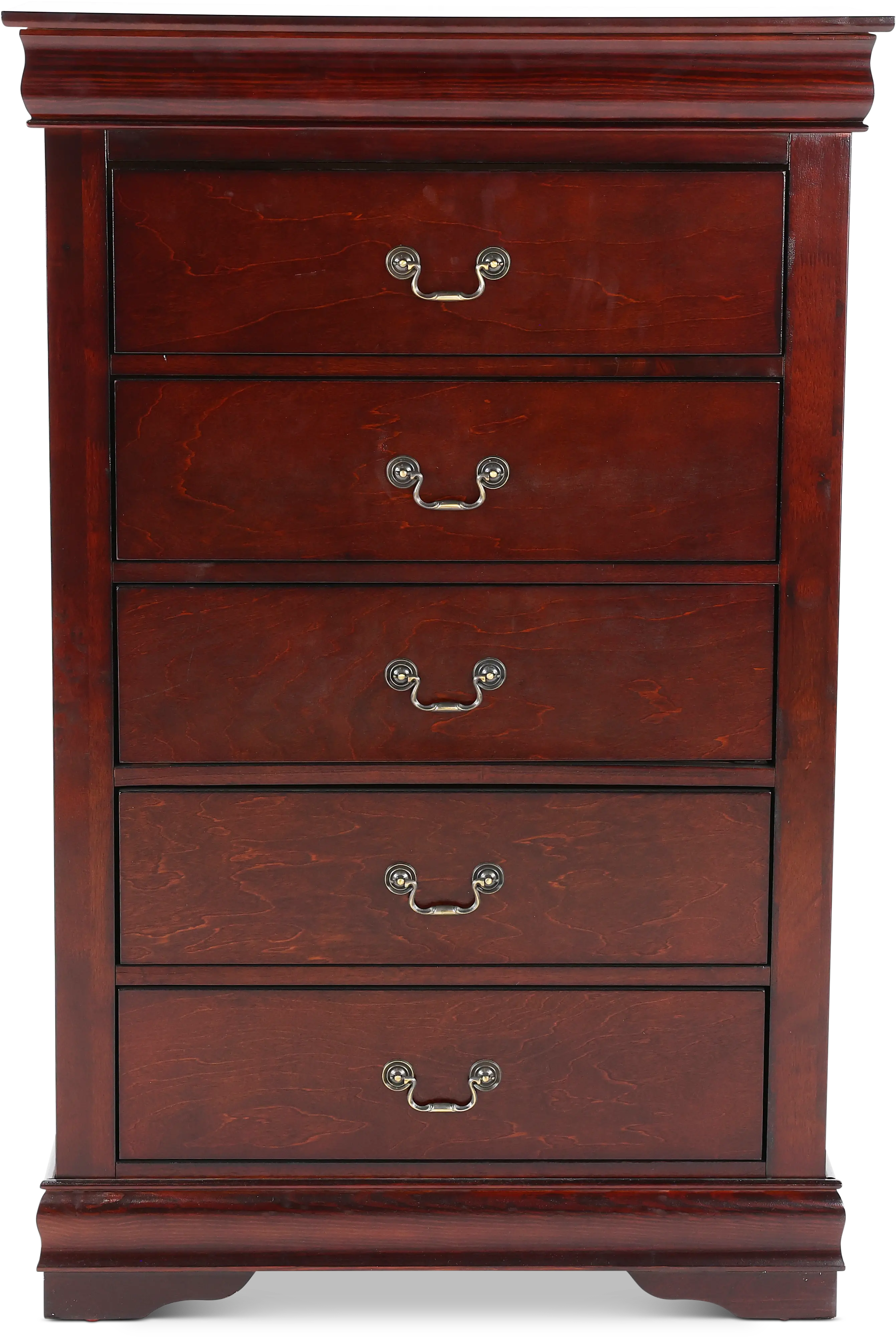 Louis Cherry Chest of Drawers-1