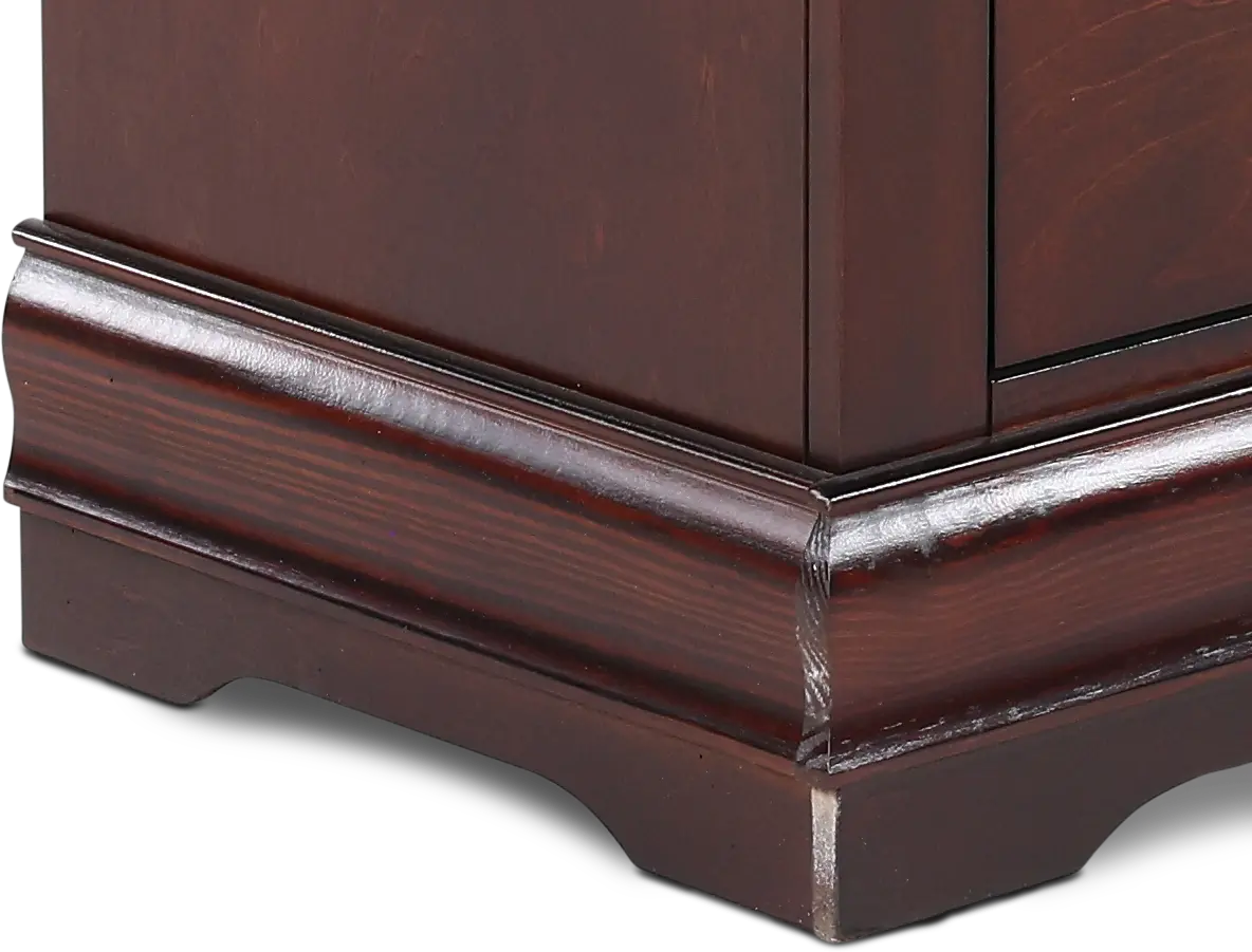 Louis Cherry Chest of Drawers-7