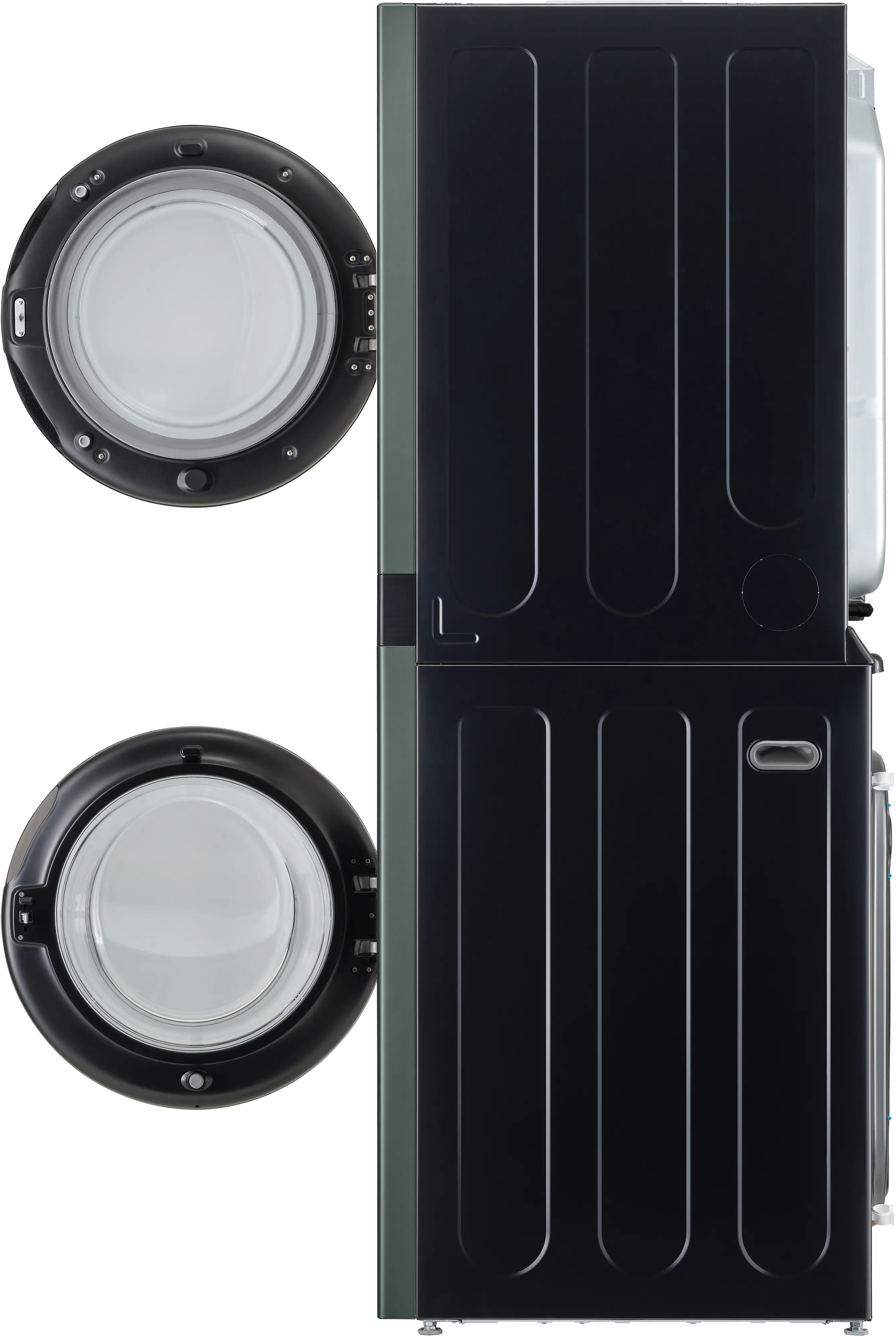 WKEX200HGA LG WashTower Electric Washer and Dryer Set - Nature Green-9