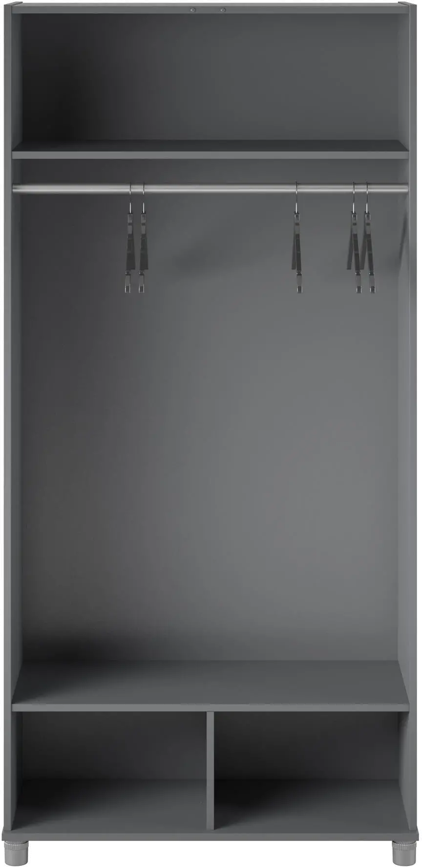 Camberly Graphite Gray 36  Mudroom Storage Cabinet-1