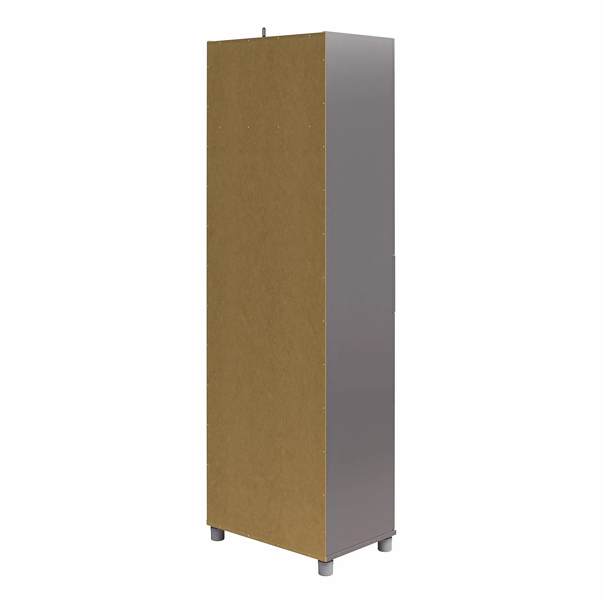 Camberly Framed Graphite Gray 4 Door Storage Cabinet-6