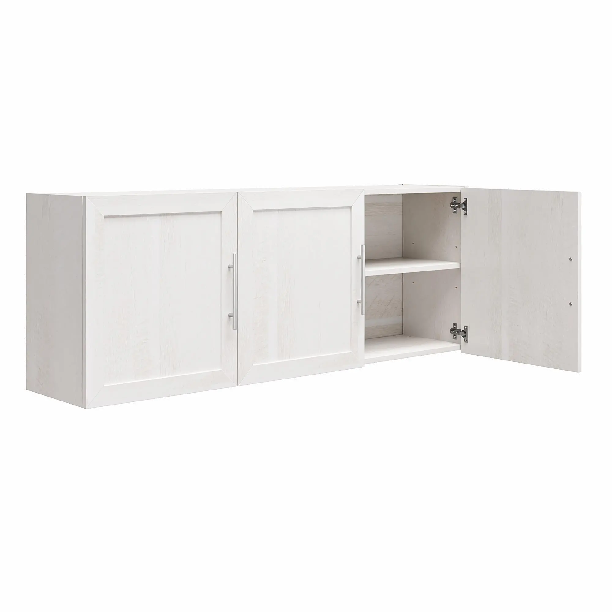 Camberly Framed Ivory Oak 54  Wall Cabinet-5