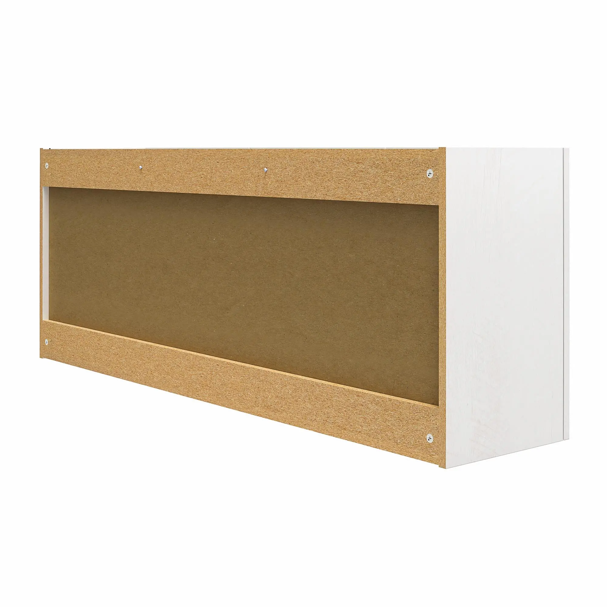 Camberly Framed Ivory Oak 54  Wall Cabinet-7